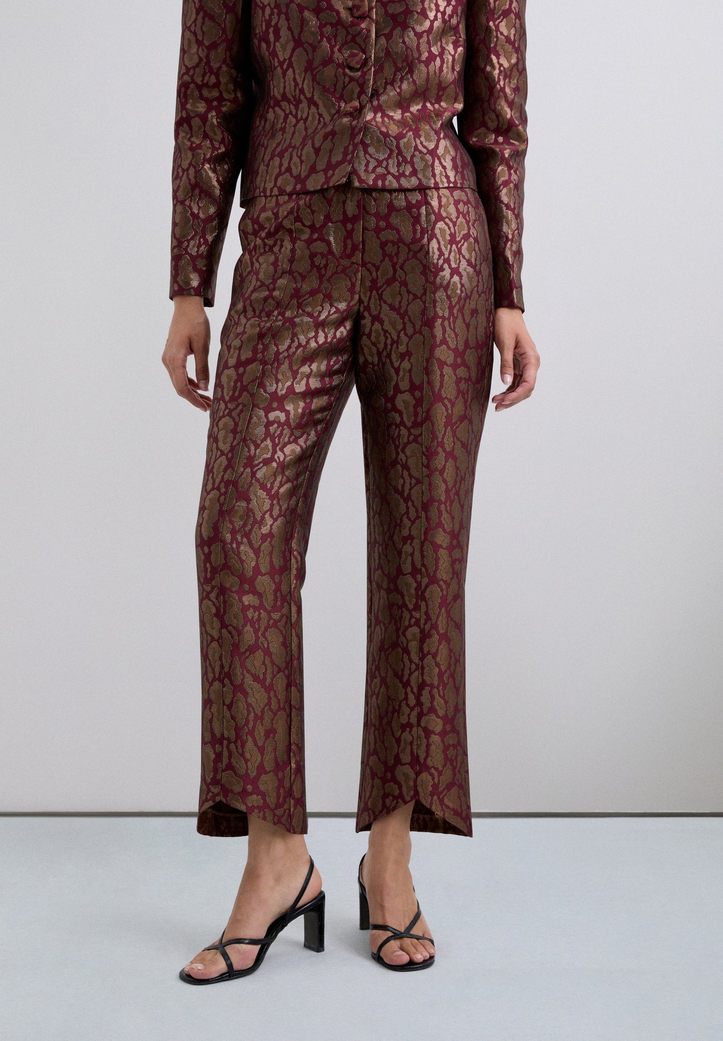 PANTALÓN ANIMAL PRINT METALIZADO - Scalpers