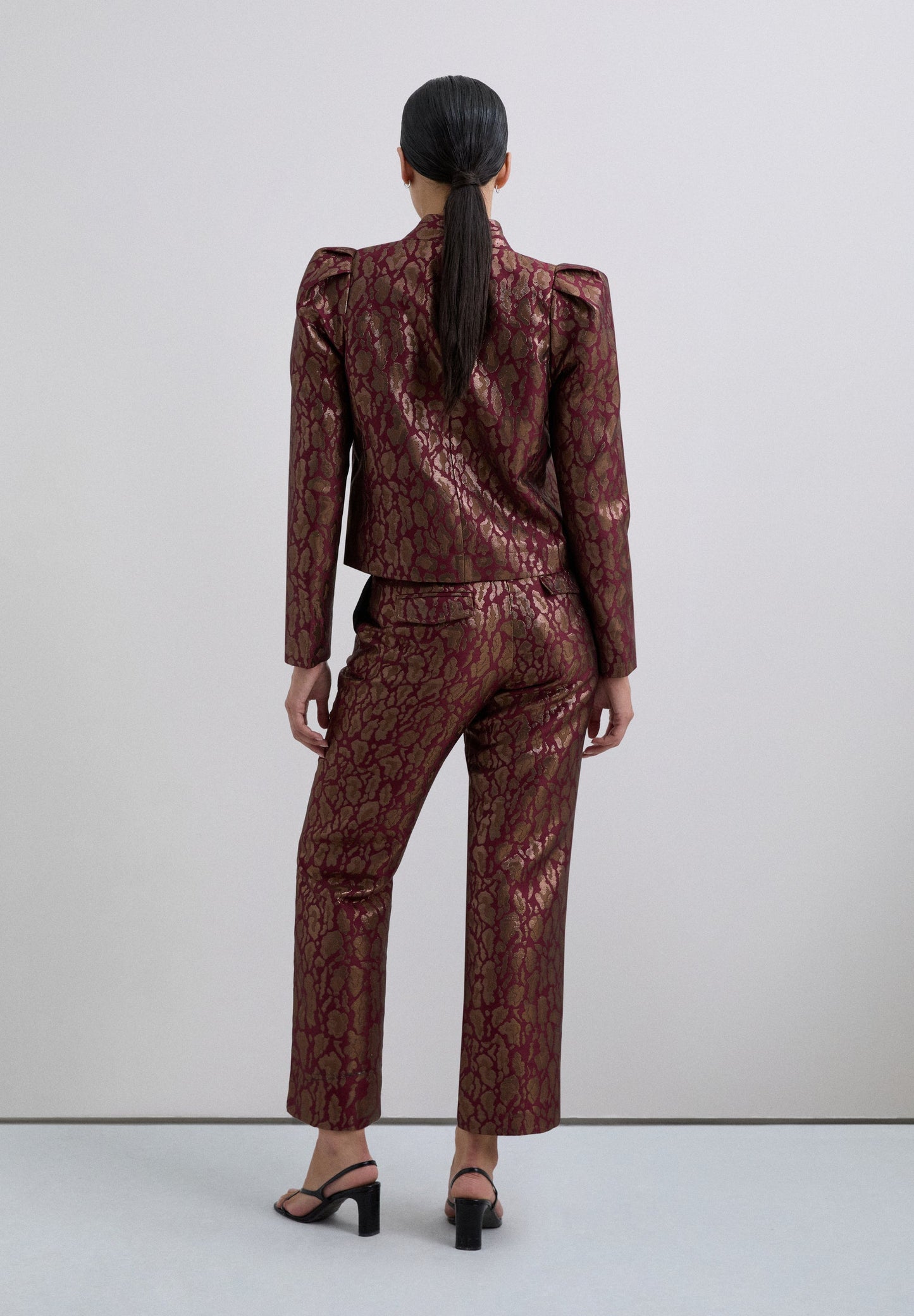 PANTALÓN ANIMAL PRINT METALIZADO - Scalpers