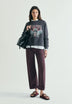 SUDADERA ESTAMPADA CALAVERA