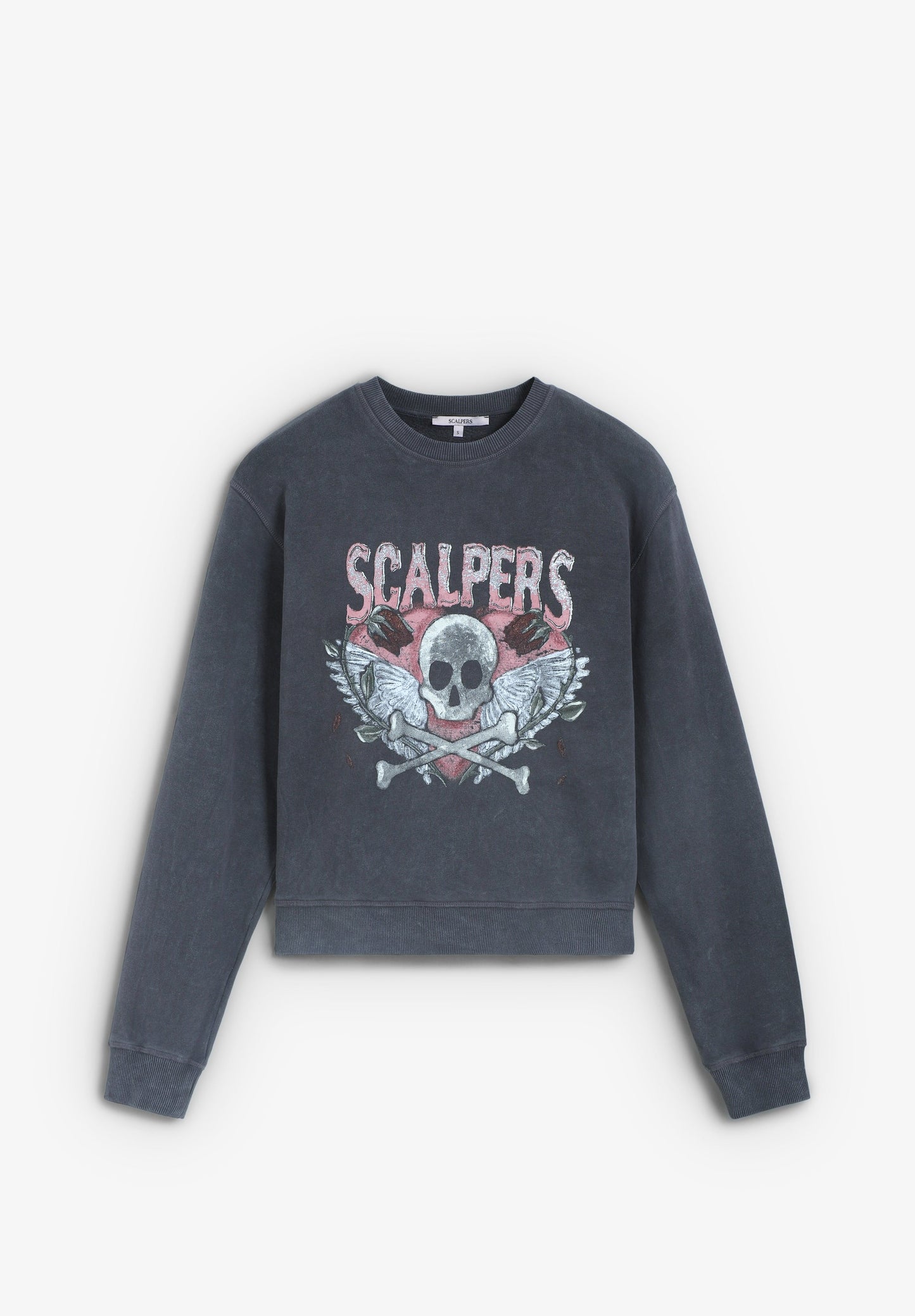 SUDADERA ESTAMPADA CALAVERA