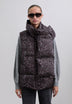CHALECO ANIMAL PRINT DESMONTABLE