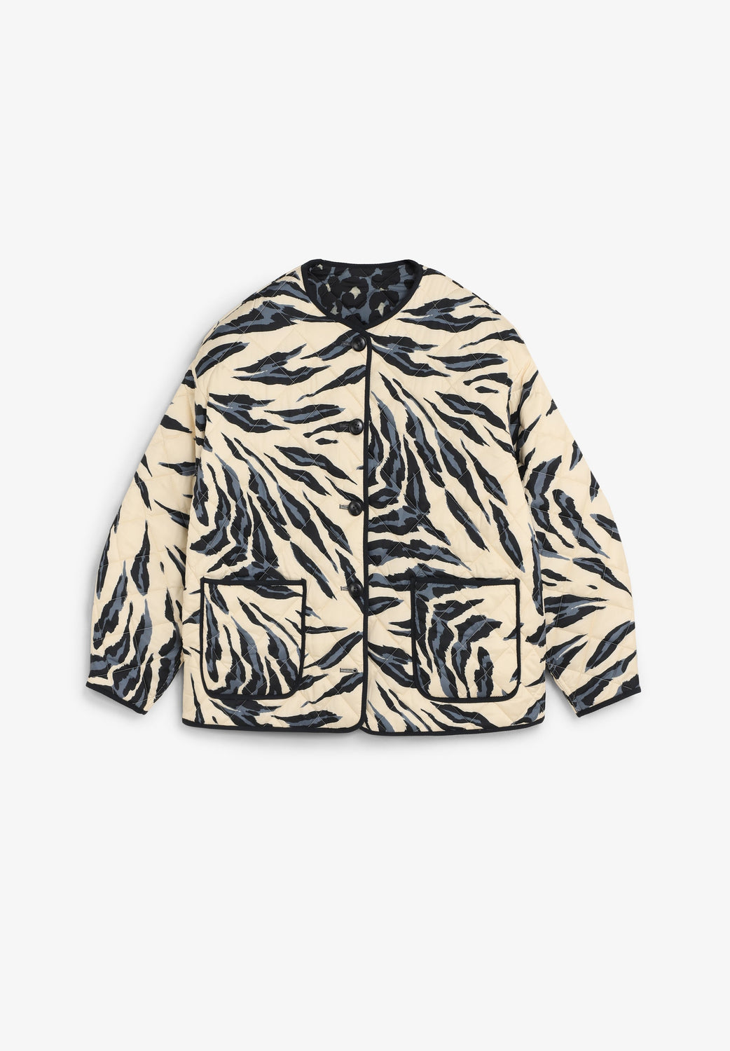 CHAQUETA REVERSIBLE ANIMAL PRINT - Scalpers