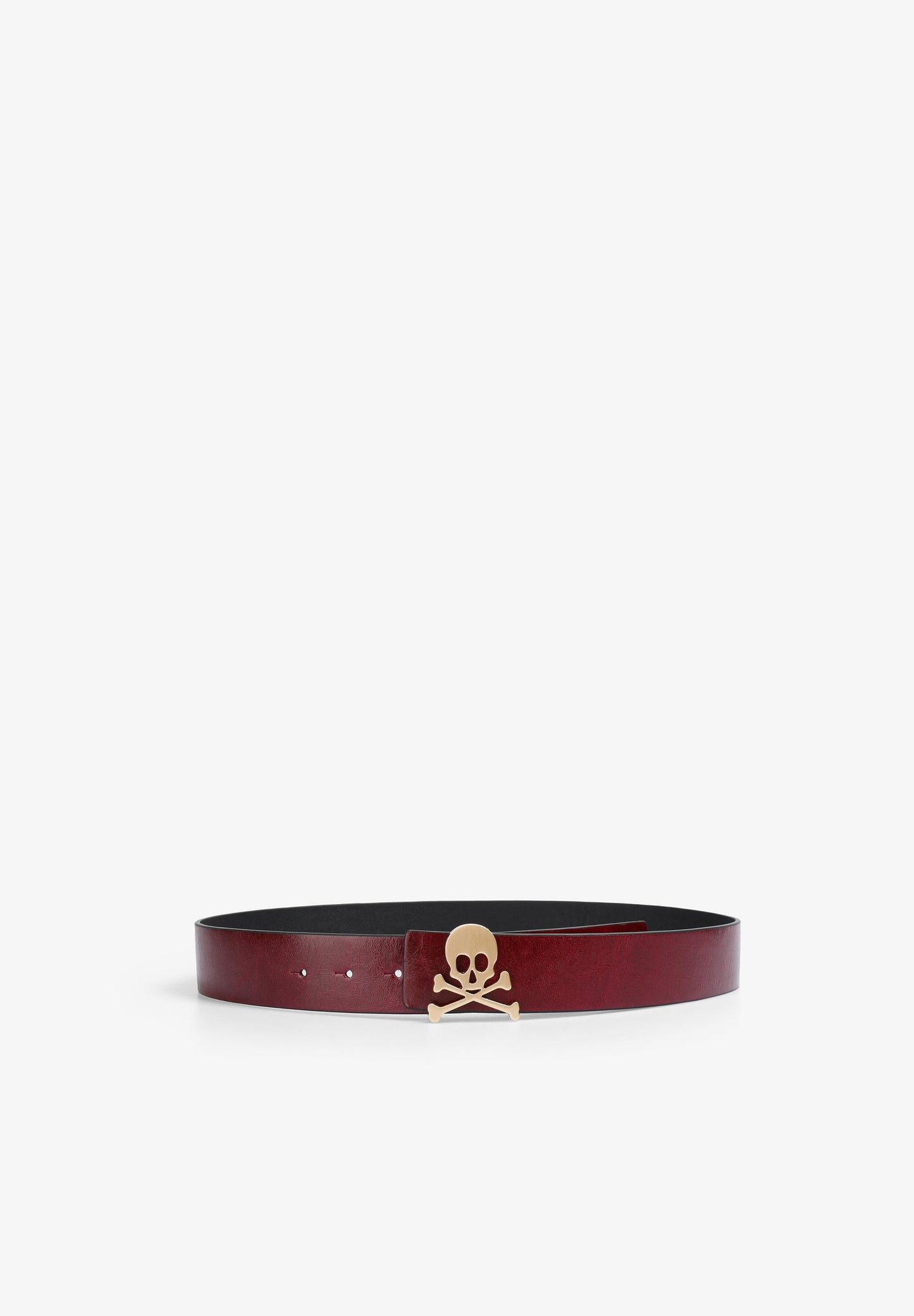 CINTURÓN PIEL CALAVERA