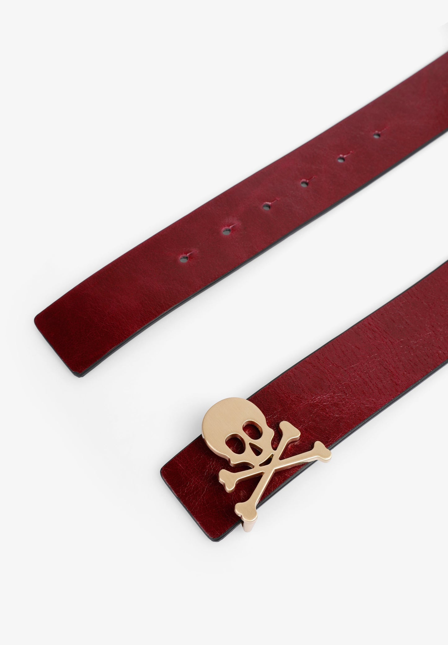 CINTURÓN PIEL CALAVERA