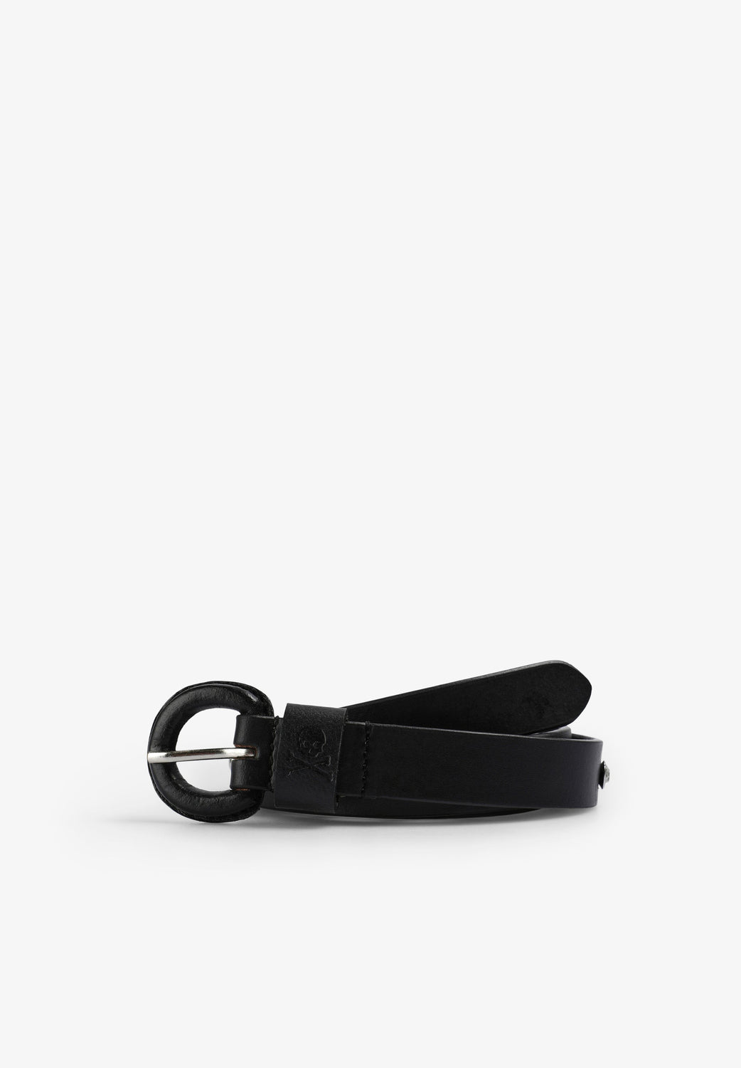 CINTURÓN PIEL STRASS Y TACHUELAS - Scalpers