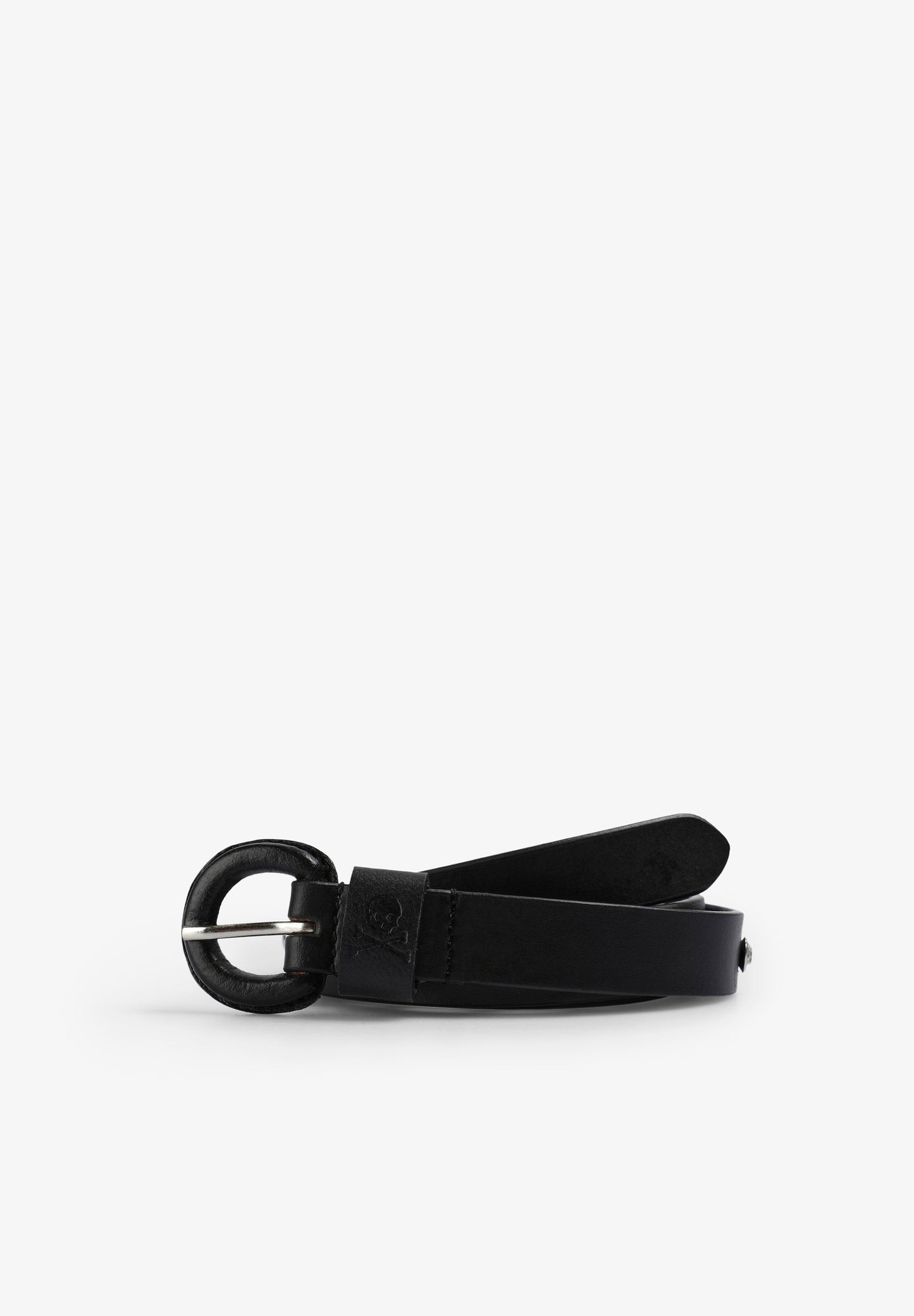 CINTURÓN PIEL STRASS Y TACHUELAS - Scalpers