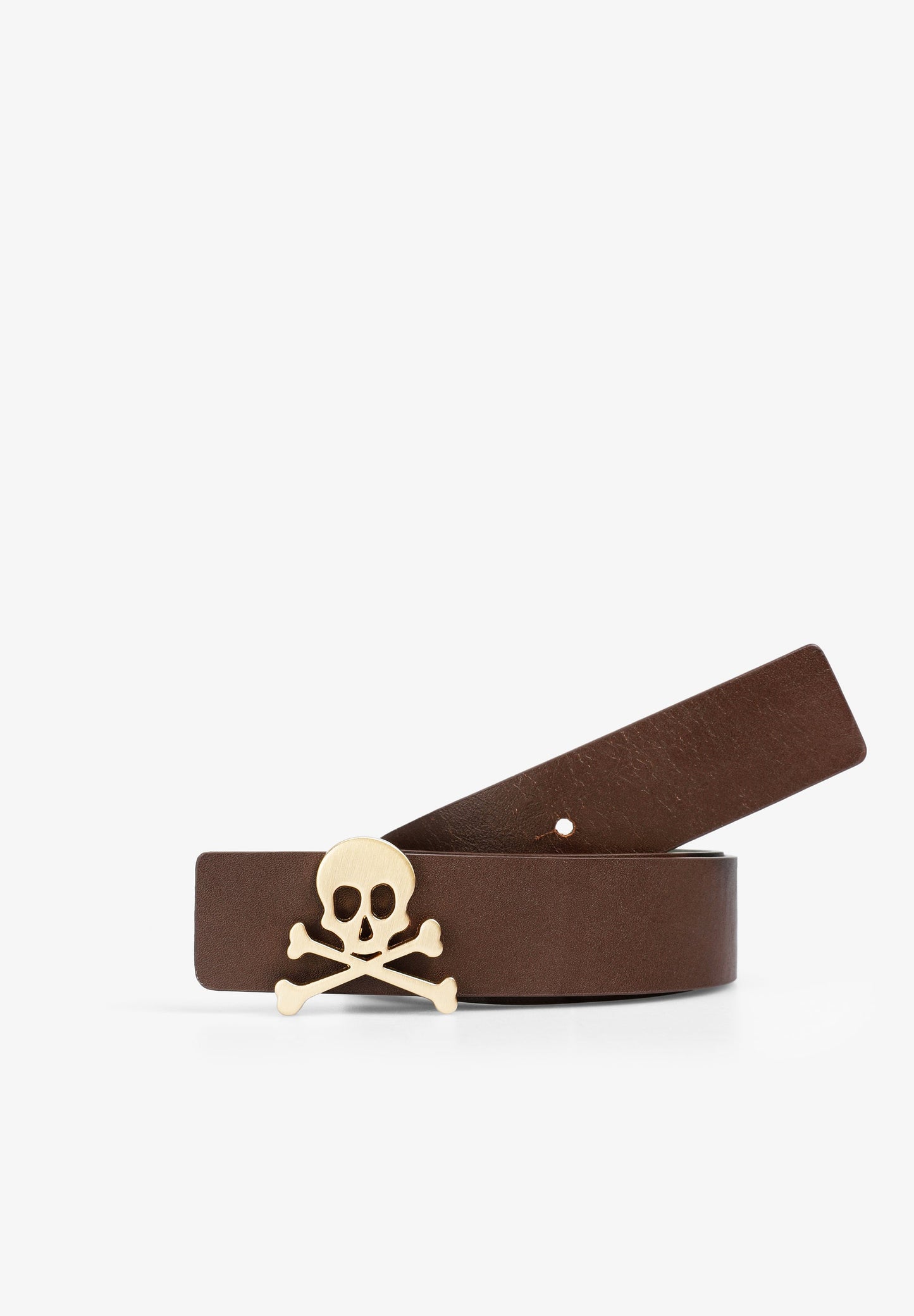 CINTURÓN REVERSIBLE PIEL CALAVERA - Scalpers