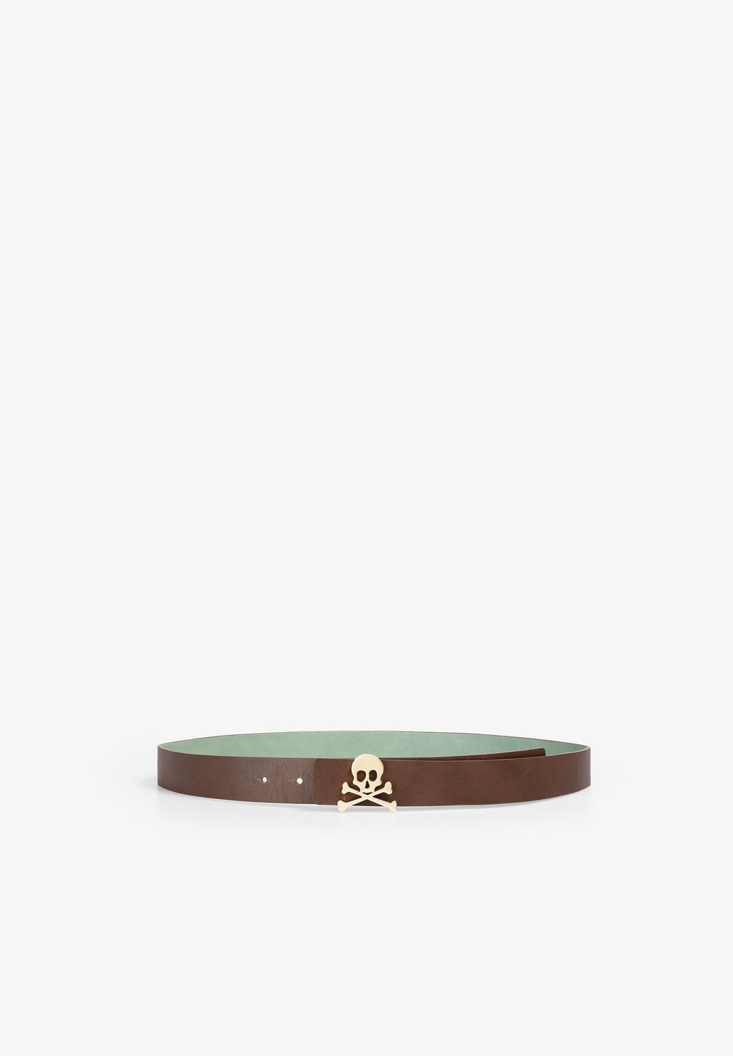 CINTURÓN REVERSIBLE PIEL CALAVERA - Scalpers