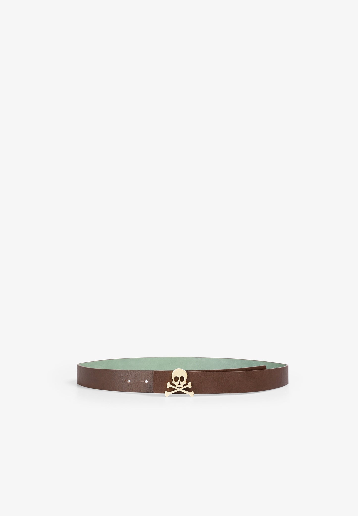 CINTURÓN REVERSIBLE PIEL CALAVERA - Scalpers