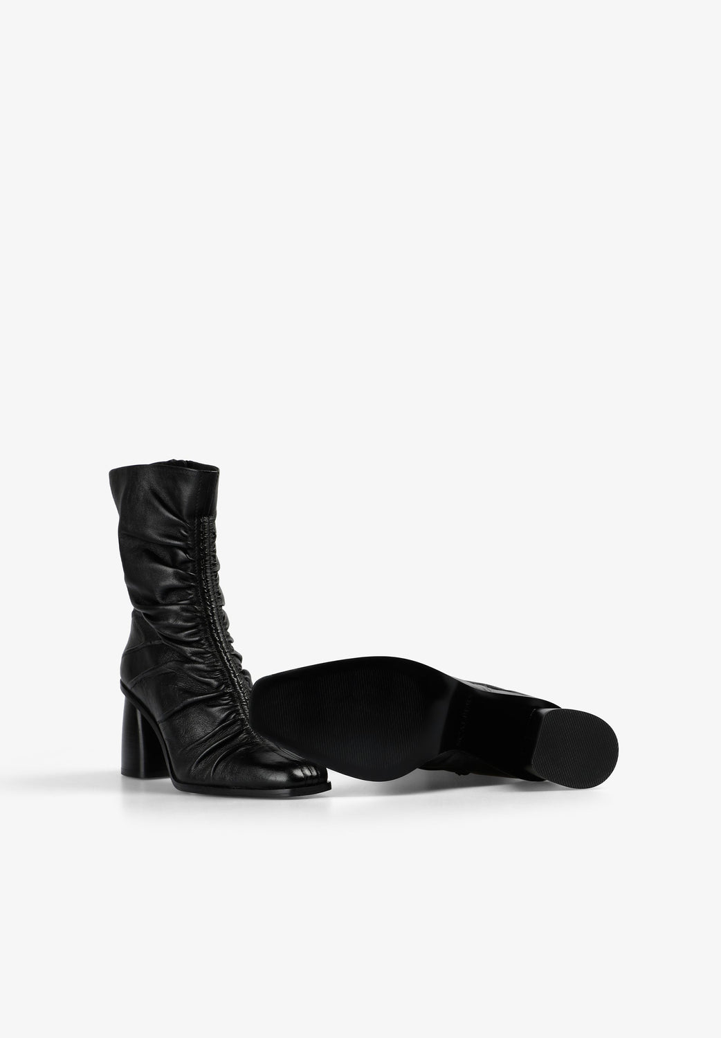 BOTA PIEL FRUNCIDO - Scalpers