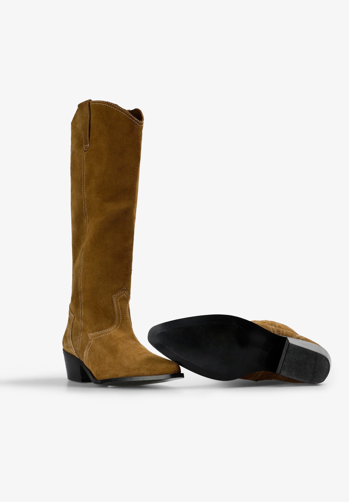 BOTAS ALTAS COWBOY PIEL - Scalpers