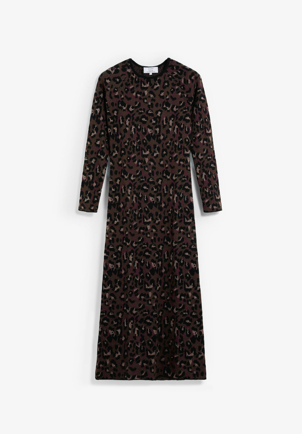 VESTIDO MIDI PUNTO JACQUARD - Scalpers