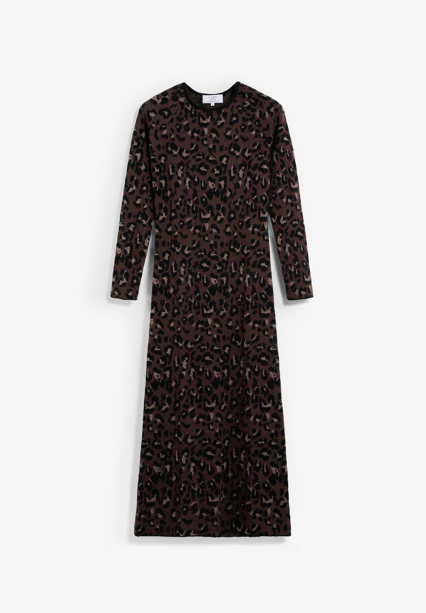 VESTIDO MIDI PUNTO JACQUARD - Scalpers