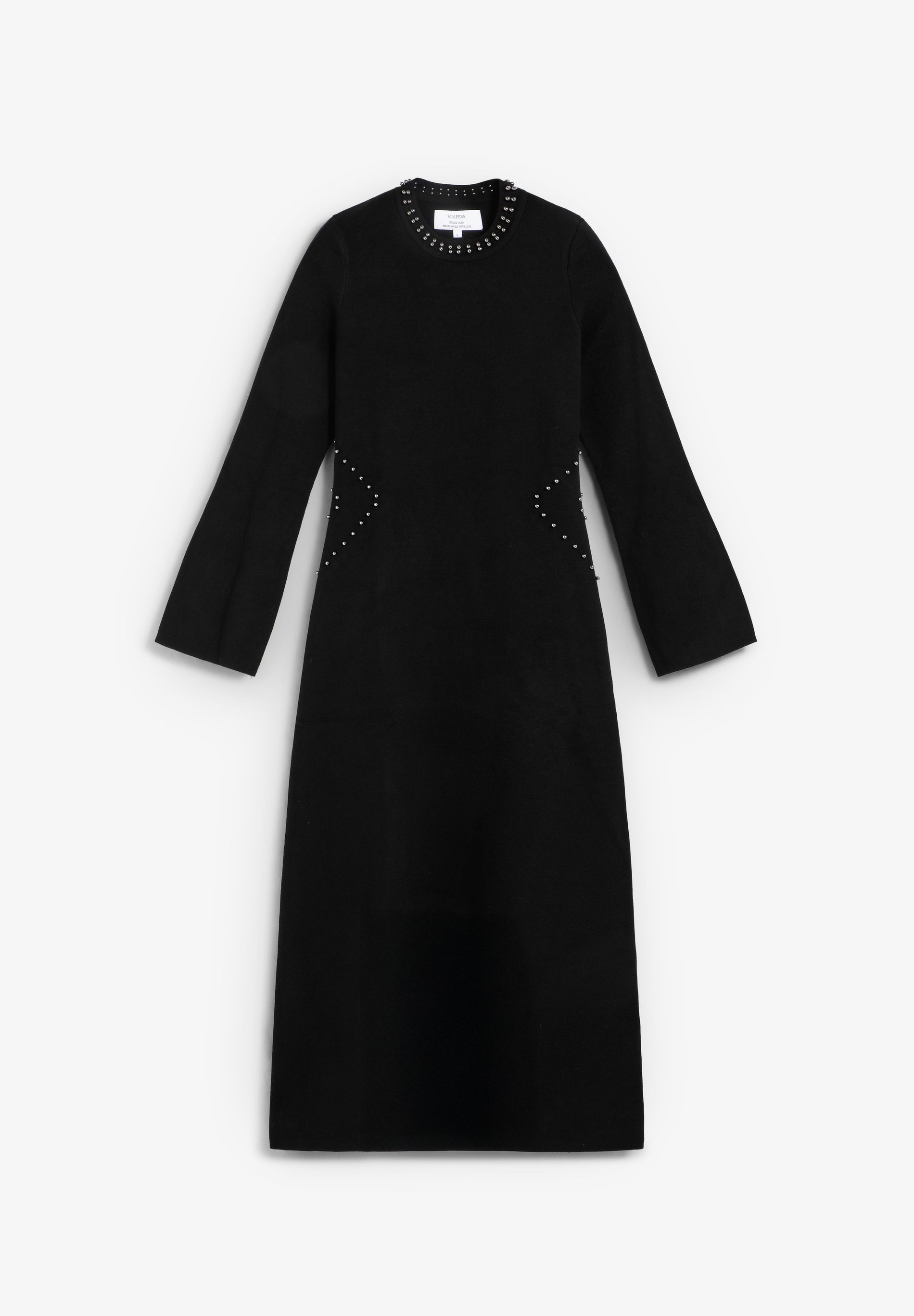 VESTIDO PUNTO STUDS ABERTURA - Scalpers