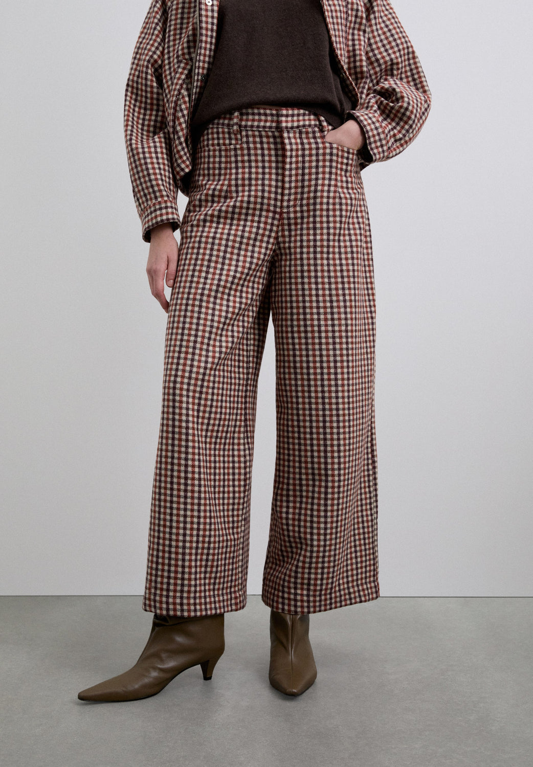PANTALÓN CULOTTE CUADROS - Scalpers