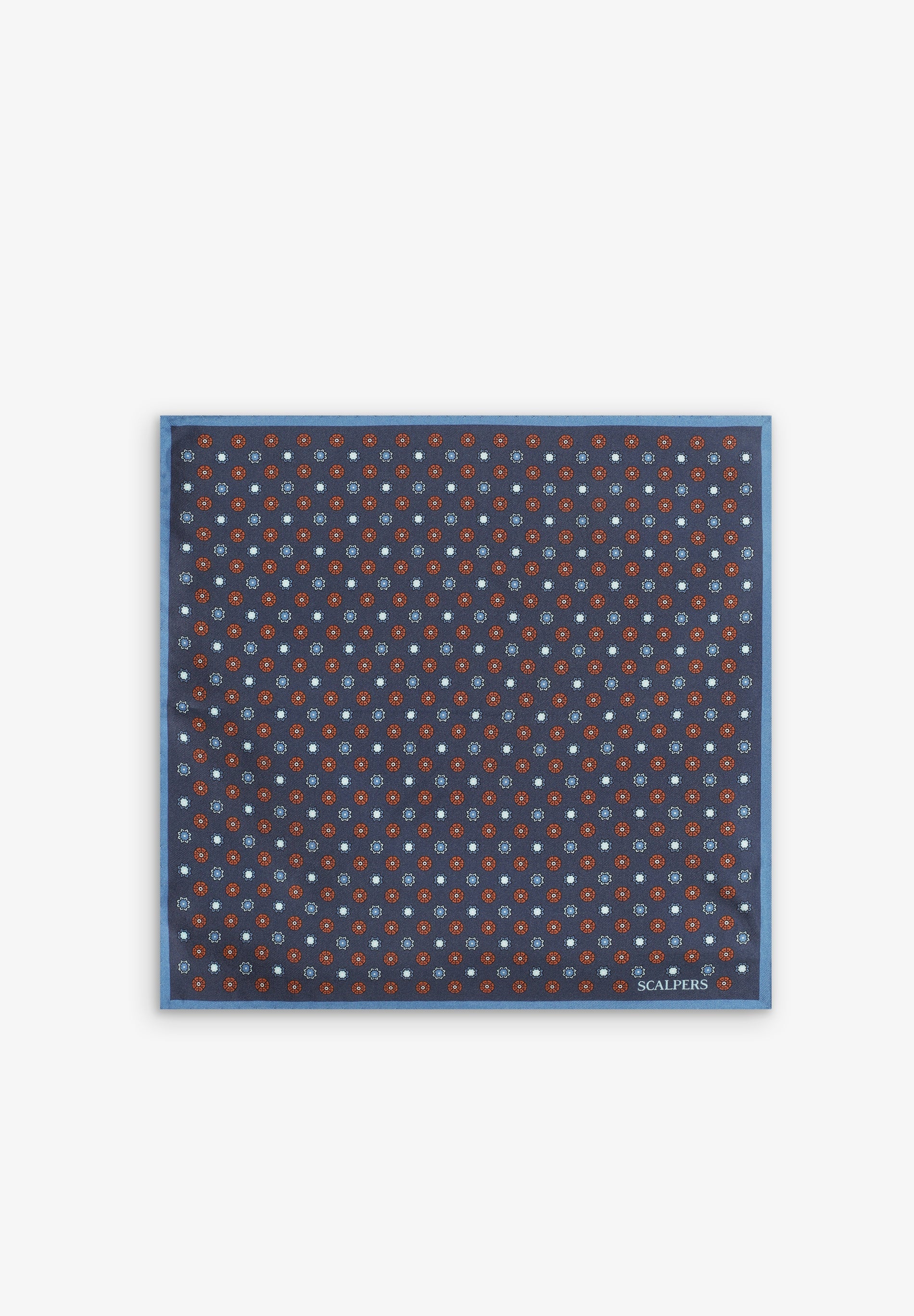 PAÑUELO SEDA ESTAMPADO CALEIDO