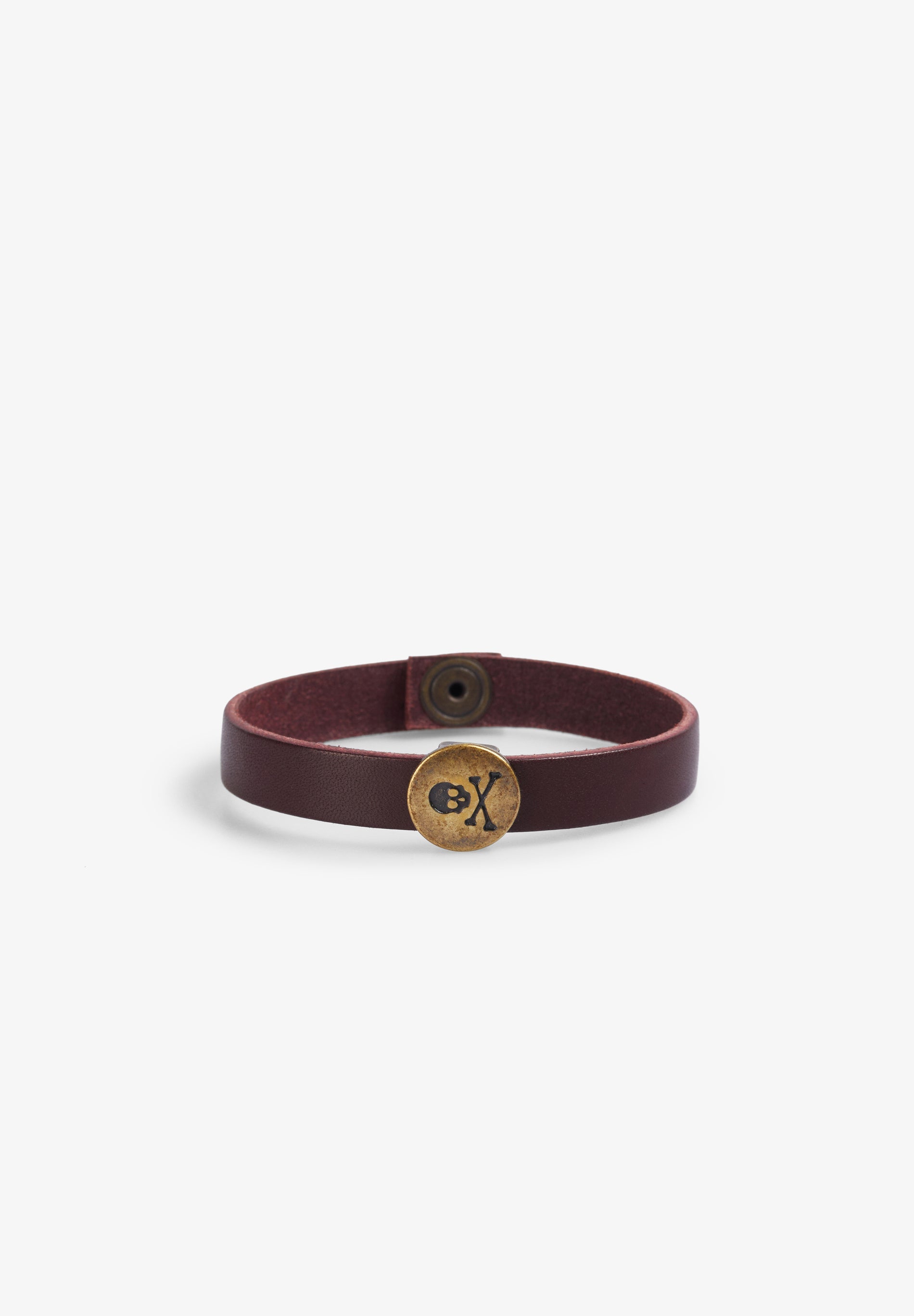 PULSERA 100% PIEL CALAVERA