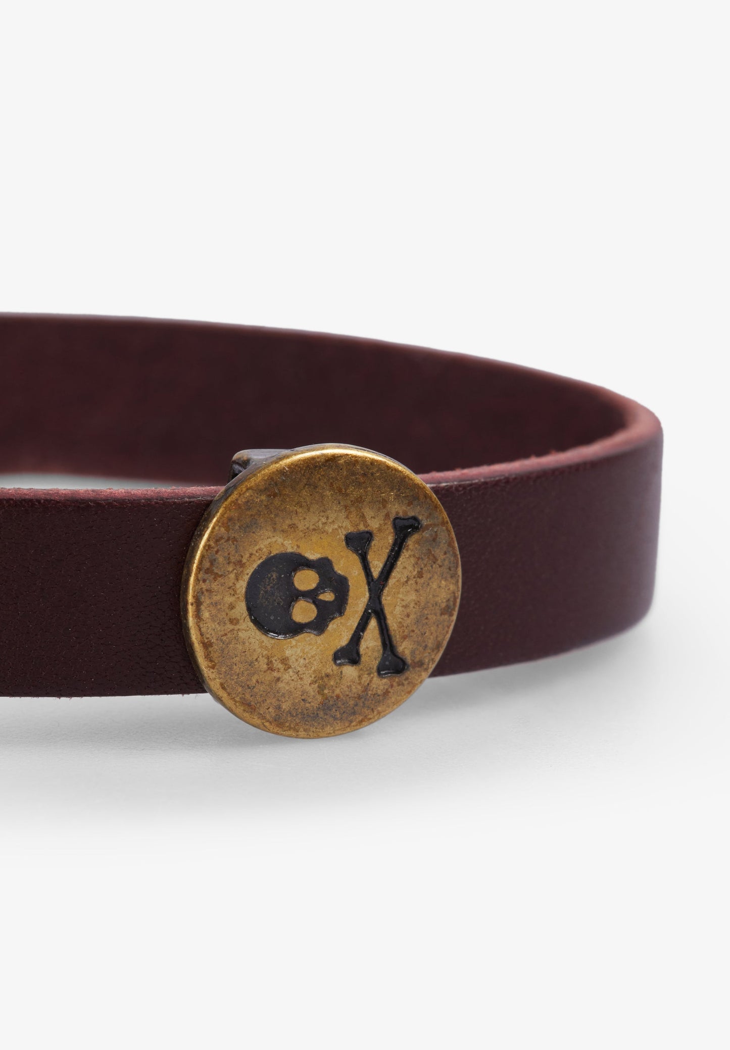 PULSERA 100% PIEL CALAVERA