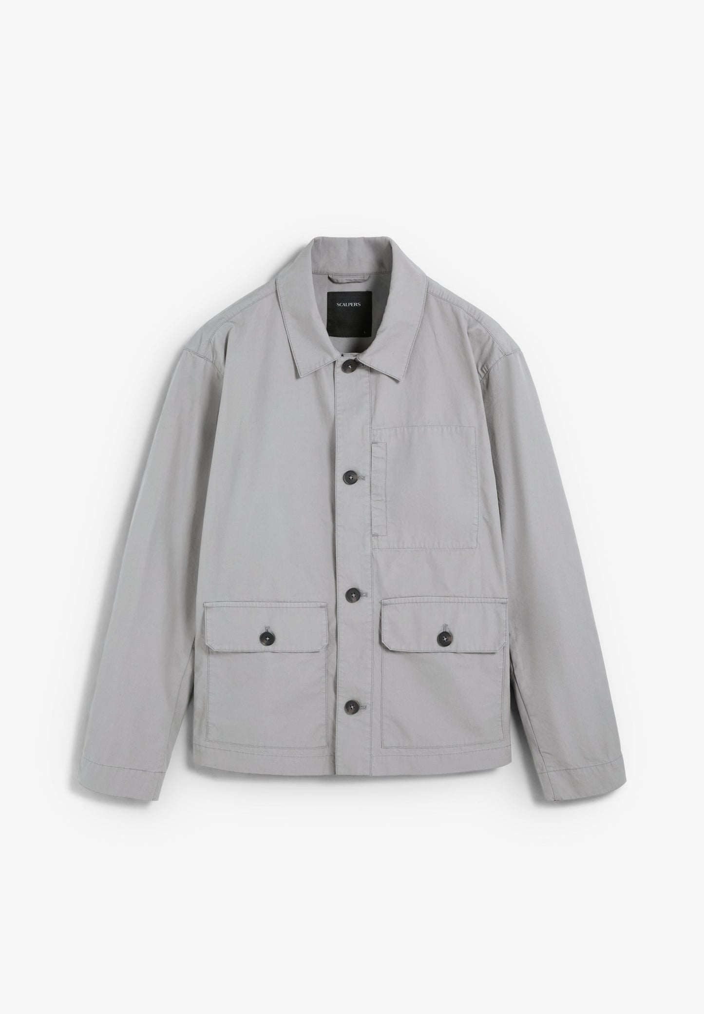 SOBRECAMISA ALGODÓN BOLSILLOS