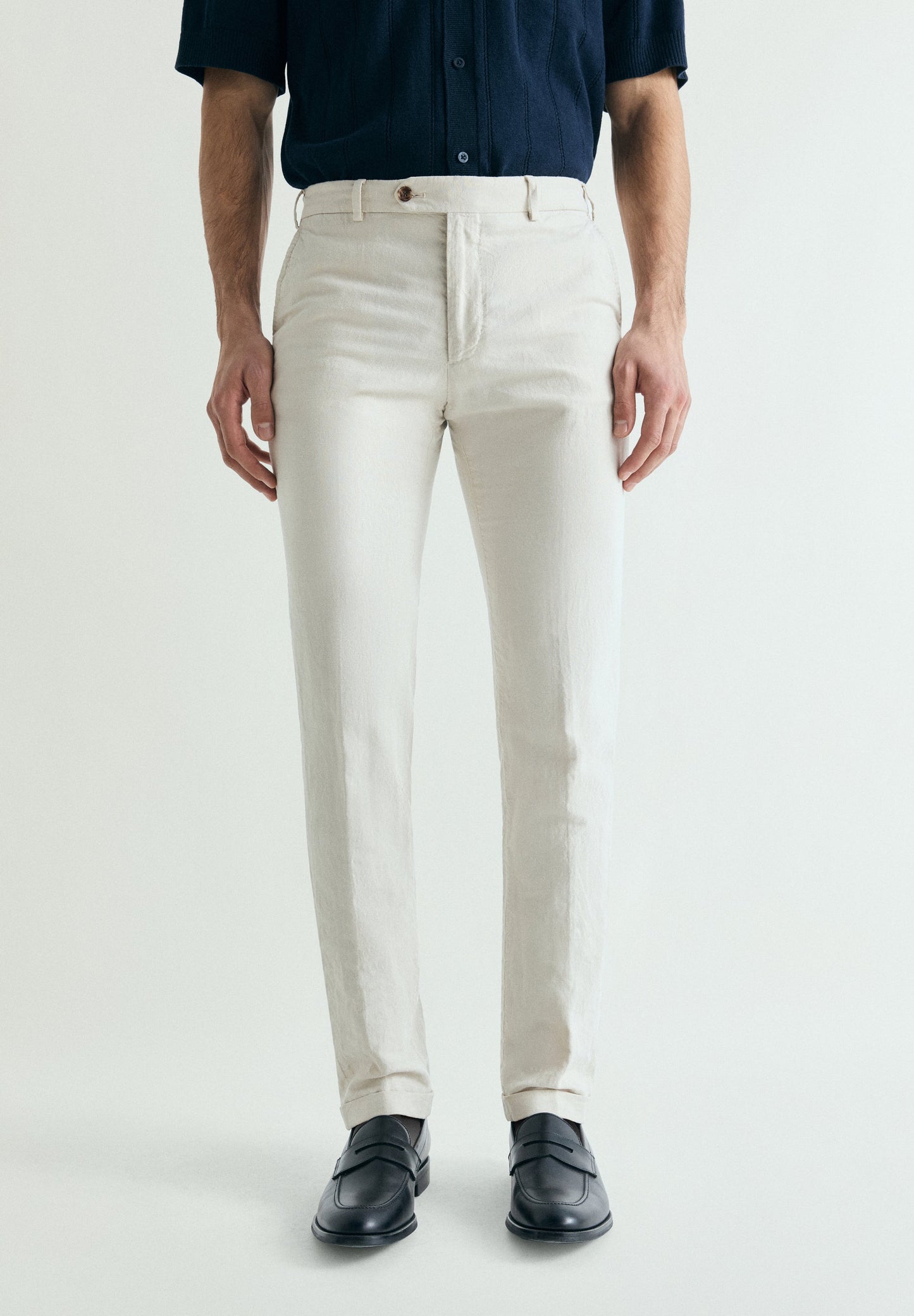 PANTALÓN TRAJE LINO
