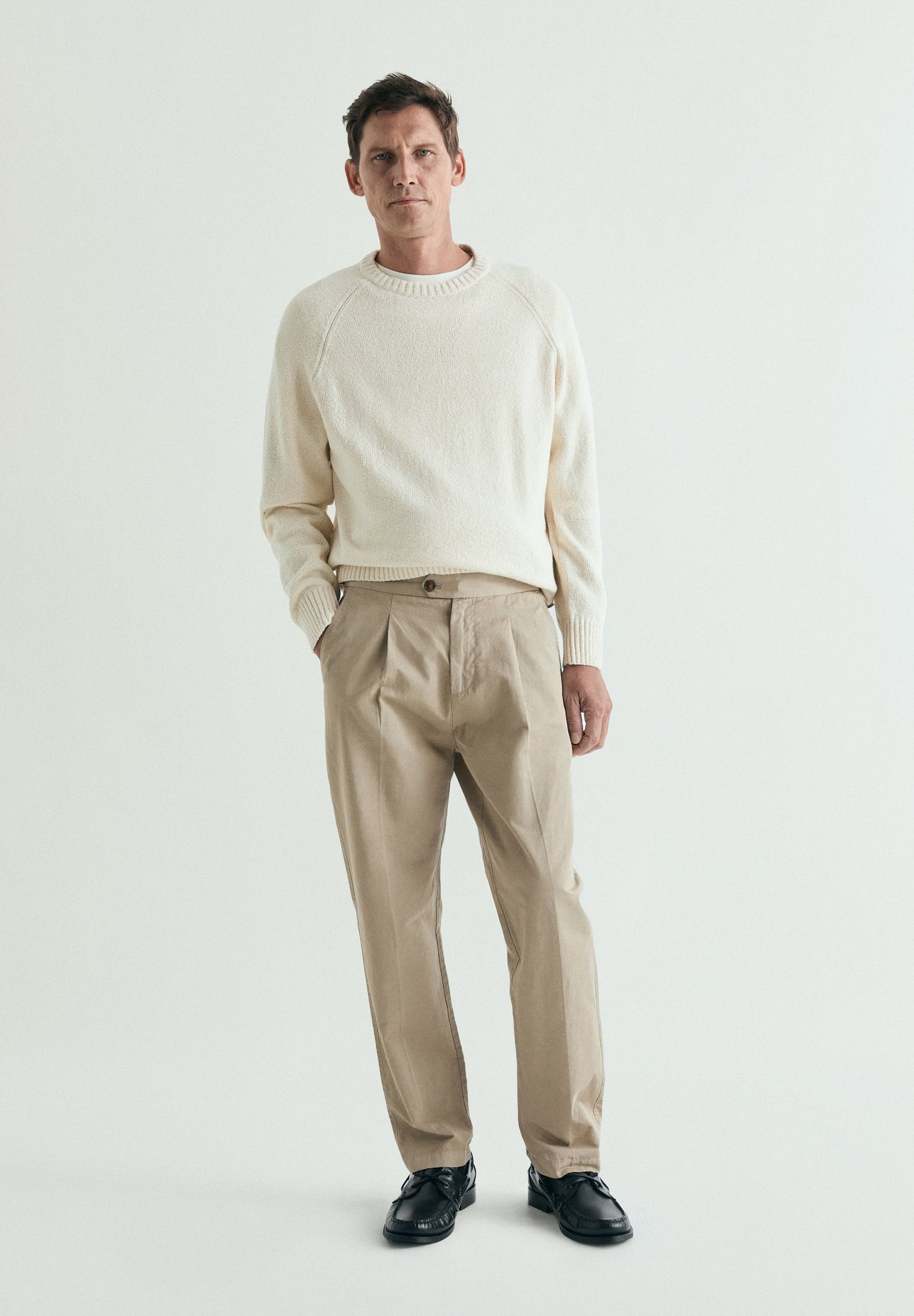 PANTALÓN DE PINZA REGULAR FIT