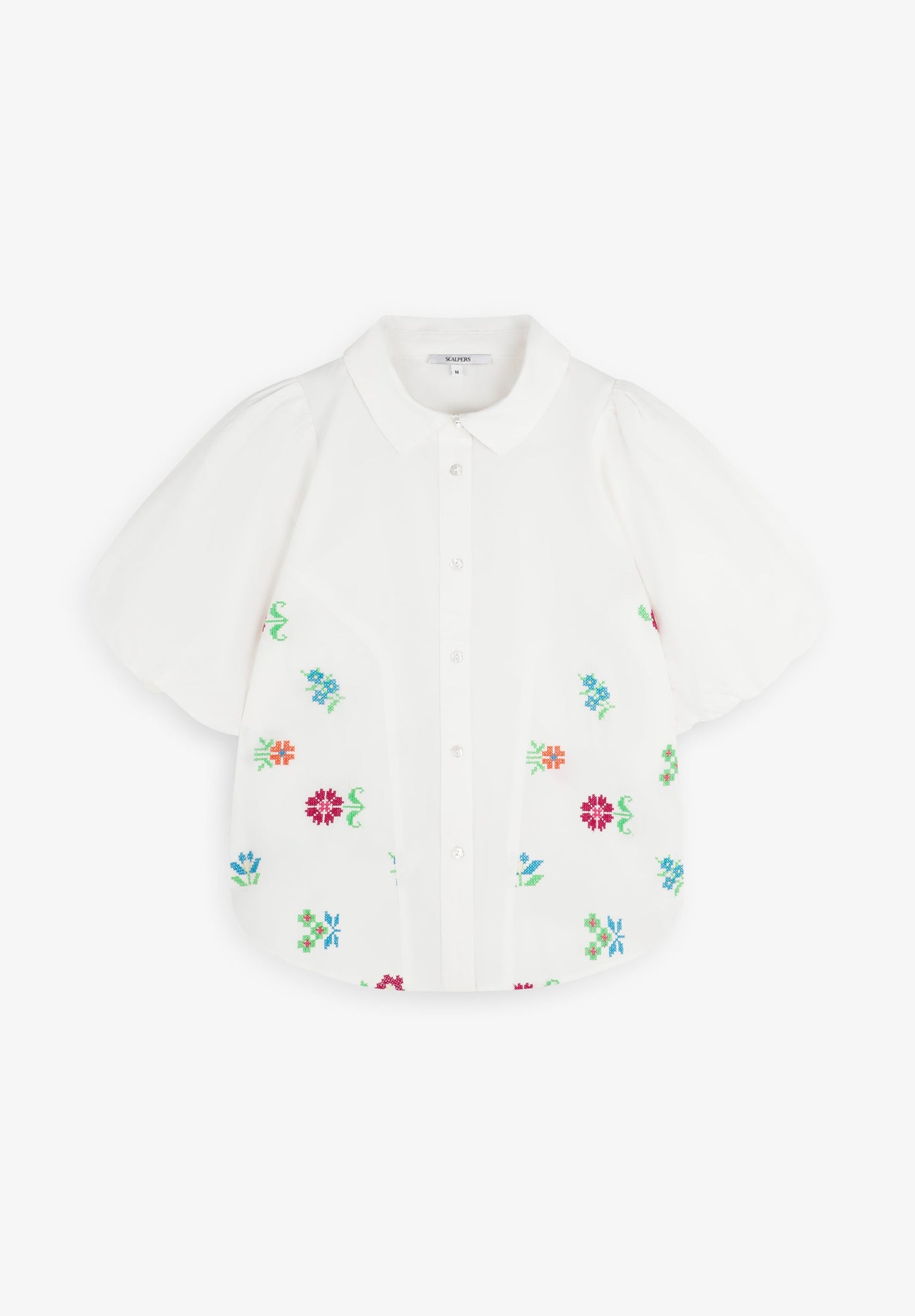 CAMISA ALGODÓN DETALLES BORDADOS