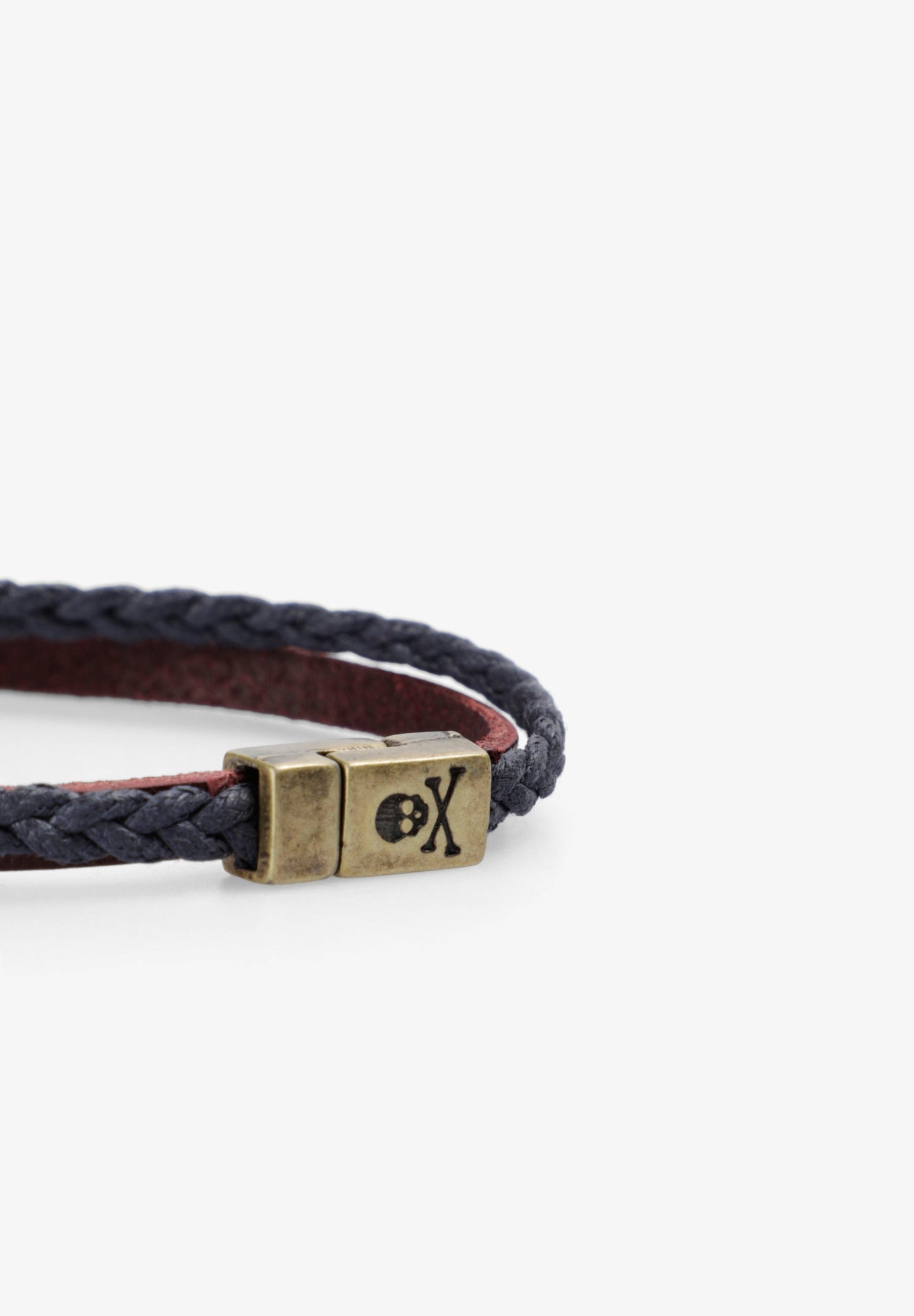 PULSERA PIEL Y CORDÓN ENCERADO - Scalpers