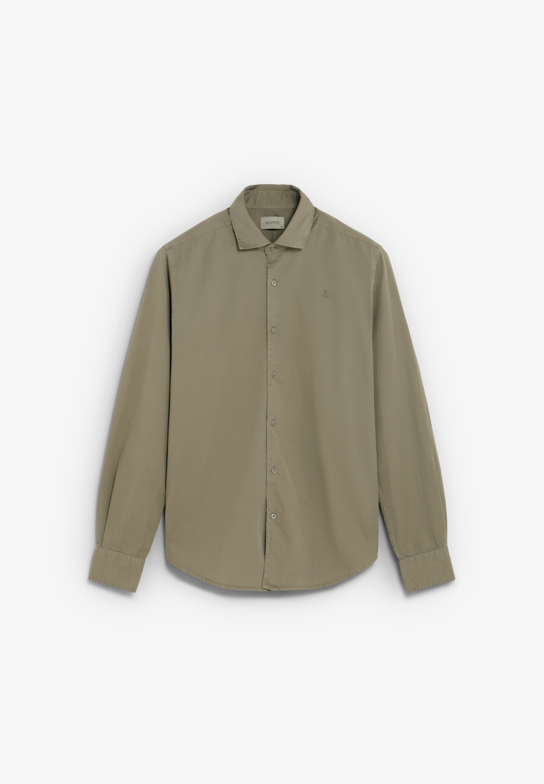 CAMISA REGULAR FIT BORDADA - Scalpers