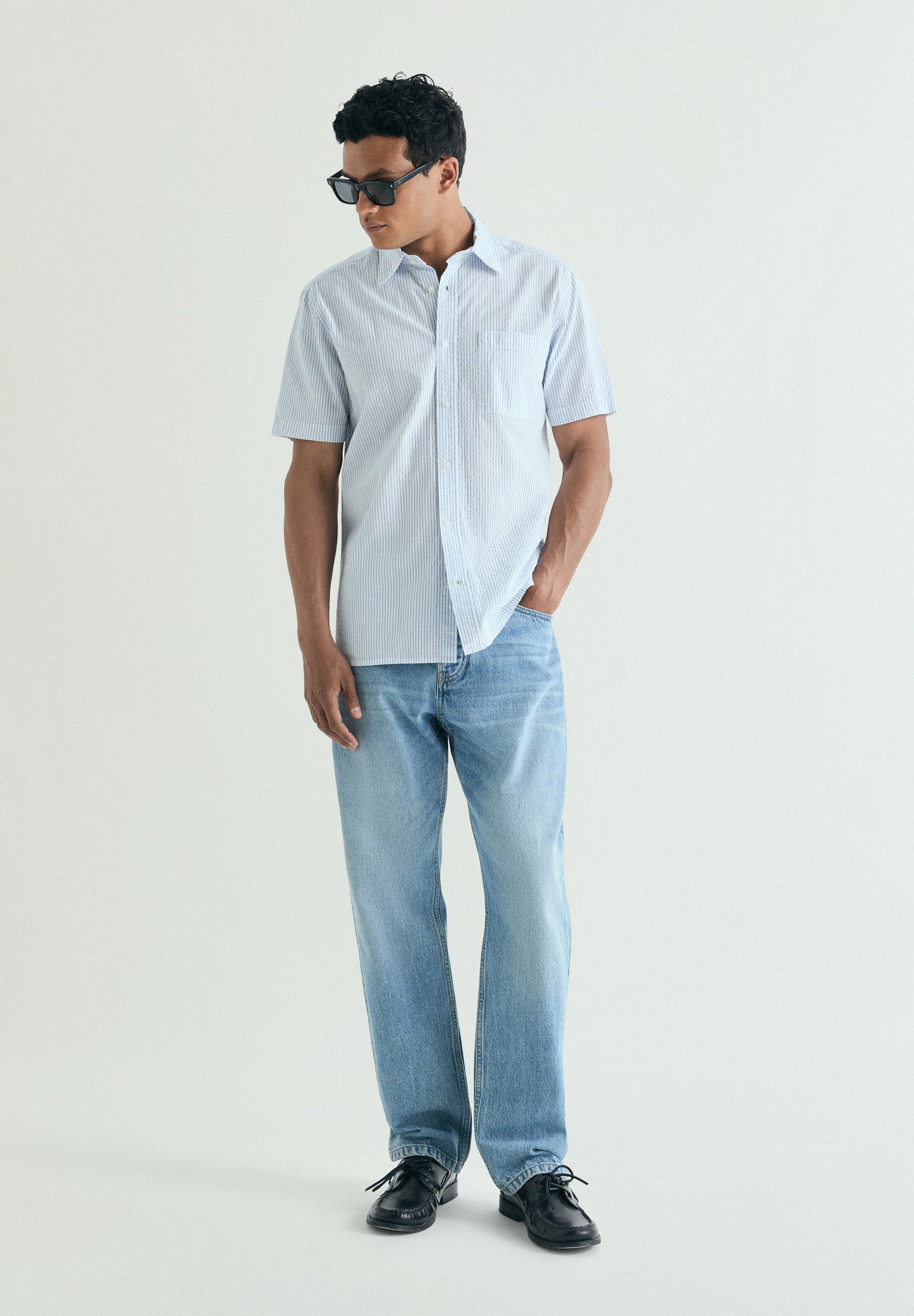CAMISA MANGA CORTA RAYAS