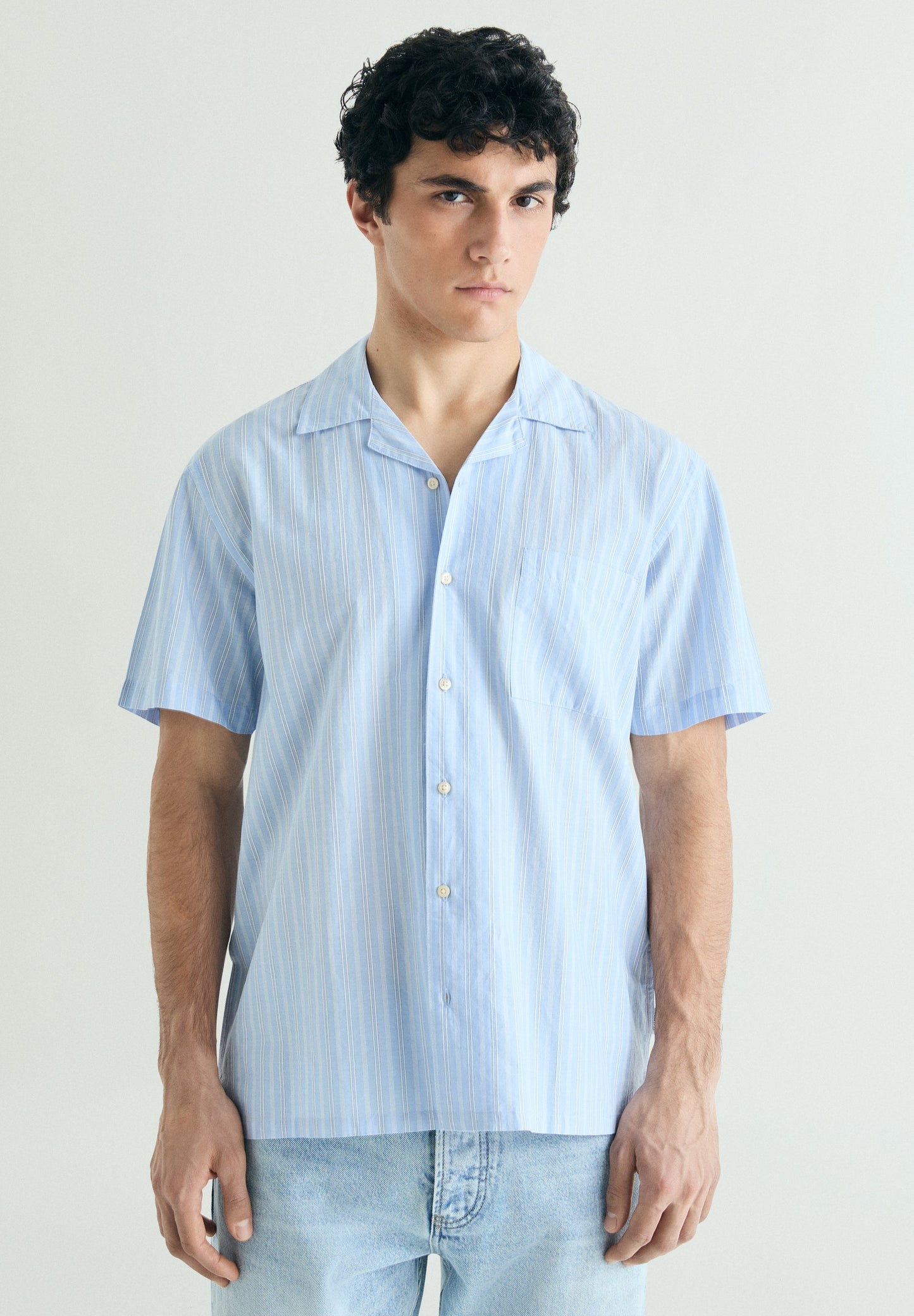 CAMISA MANGA CORTA RAYAS