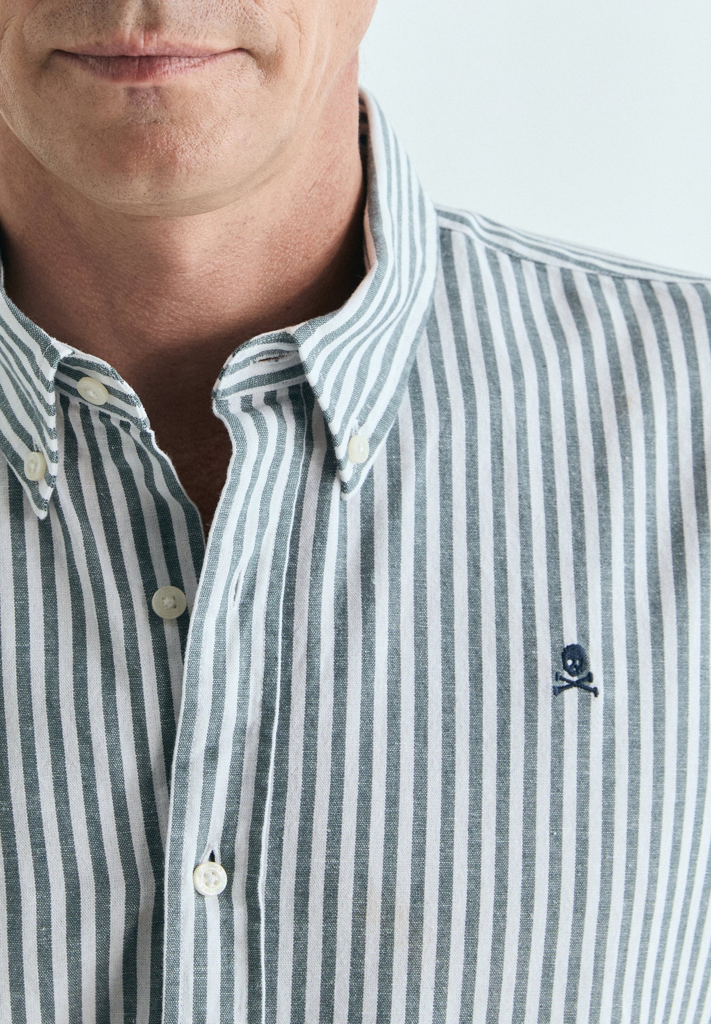 CAMISA OXFORD ALGODÓN Y LINO