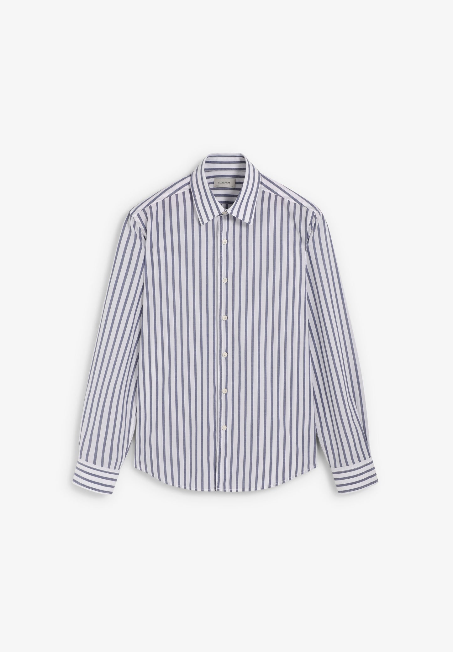 CAMISA RAYAS ALGODÓN REGULAR FIT