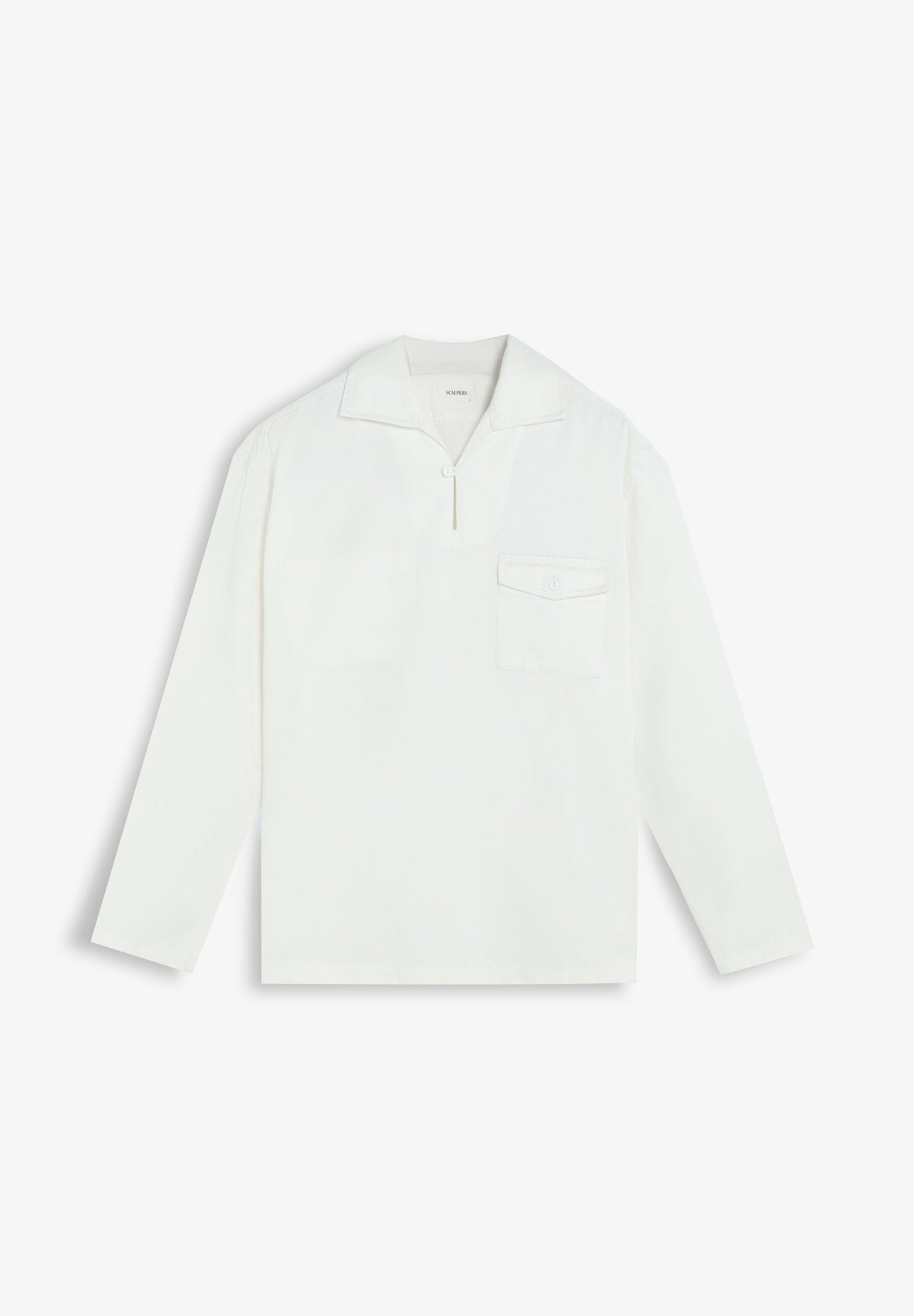 POLERA BOLSILLO CON BOTÓN