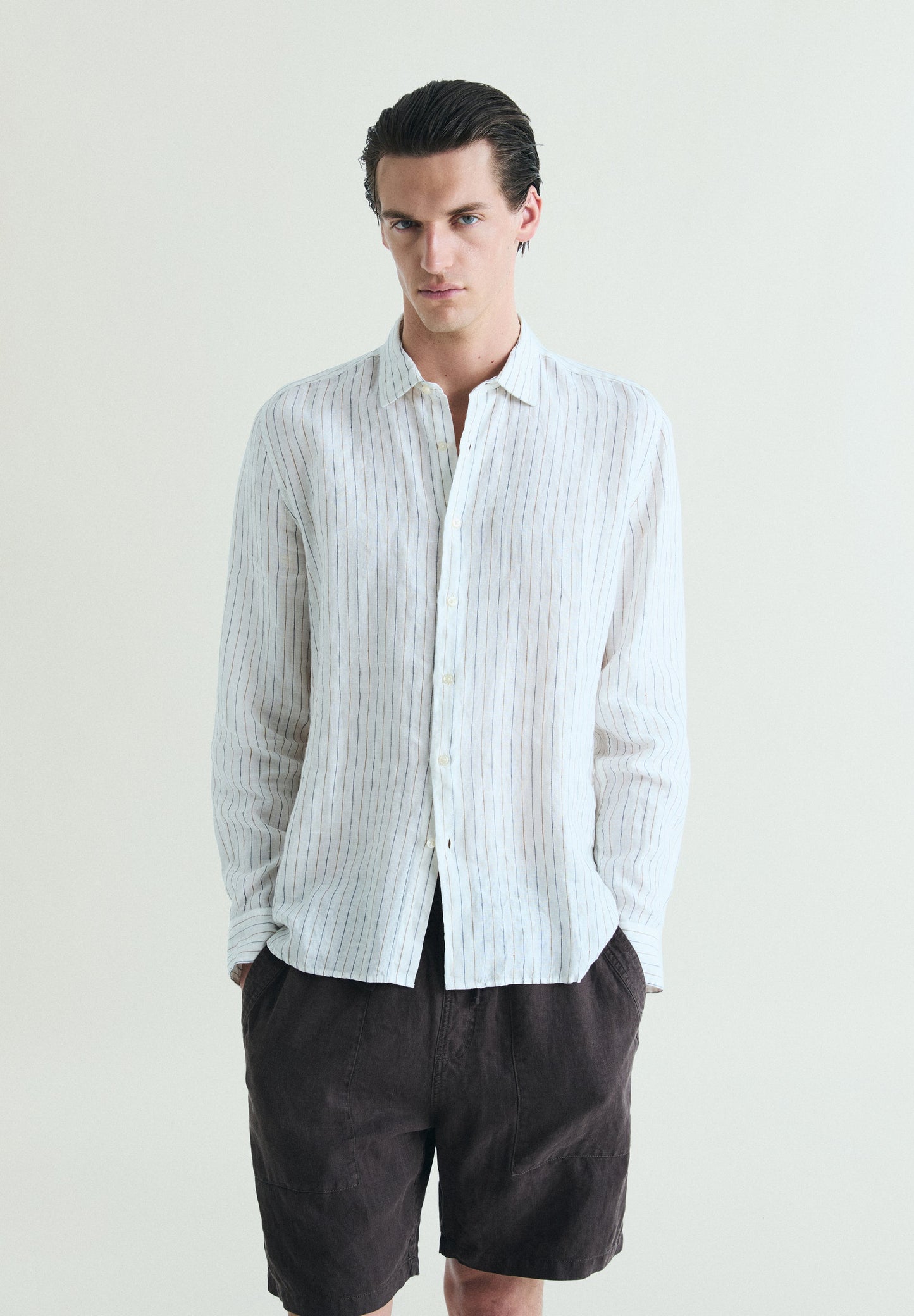 CAMISA LINO SLIM FIT