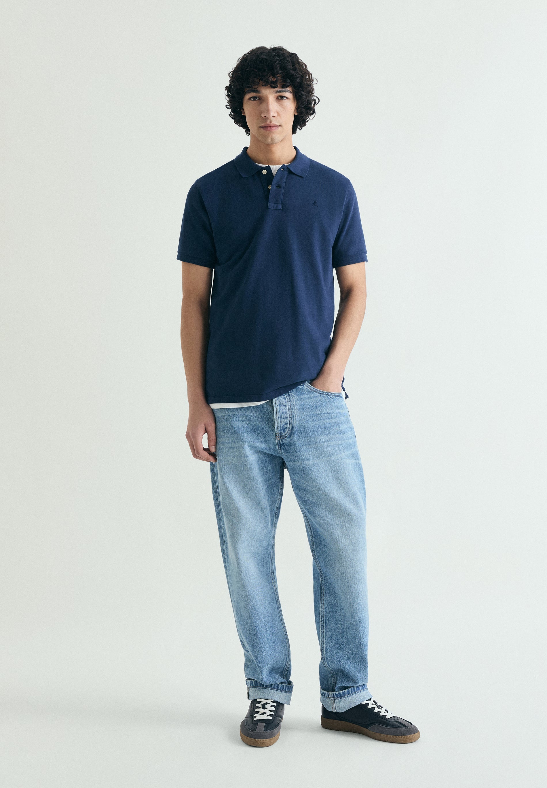POLO DE PIQUÉ BORDADO