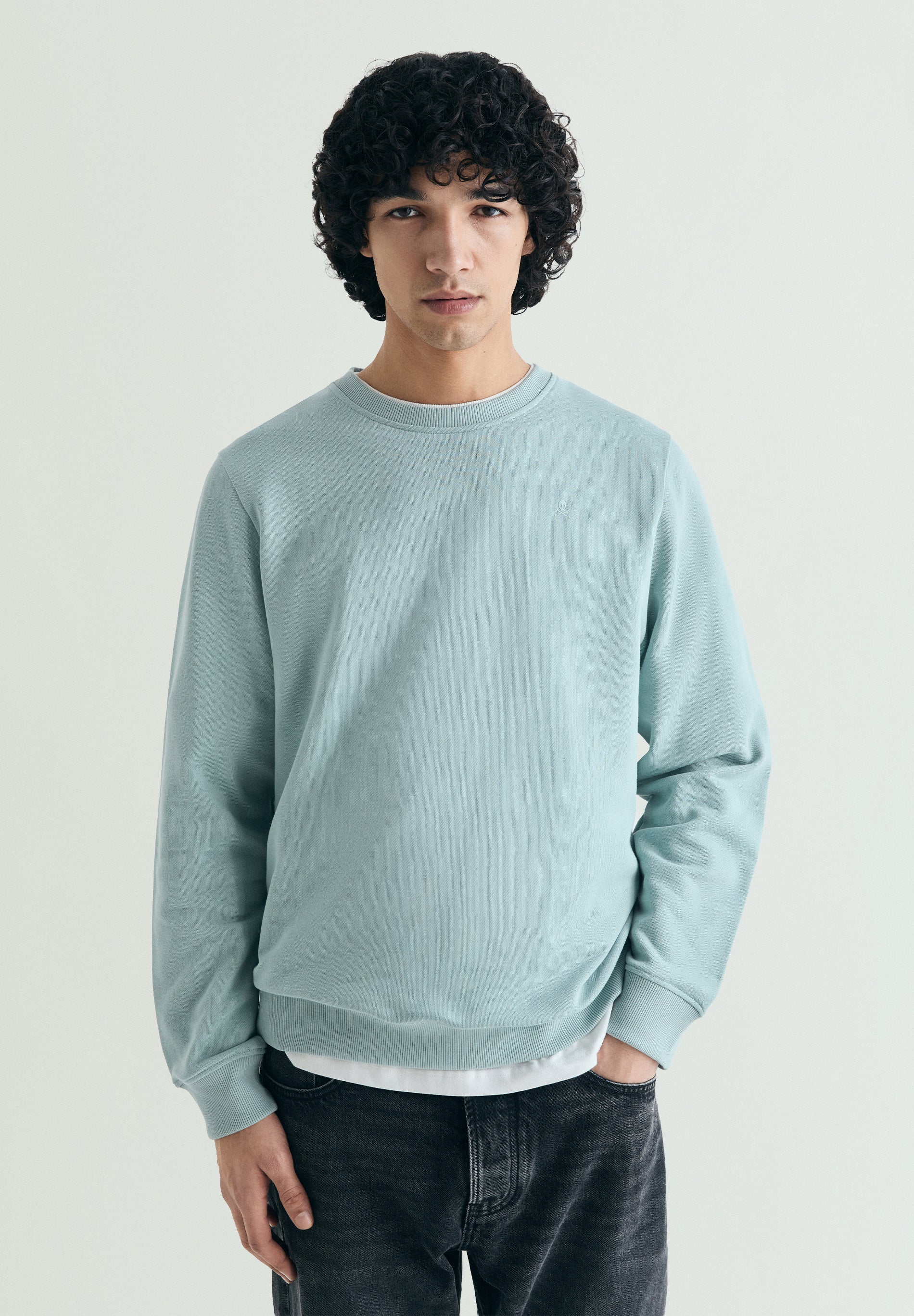 SUDADERA BORDADA WASHED - Scalpers