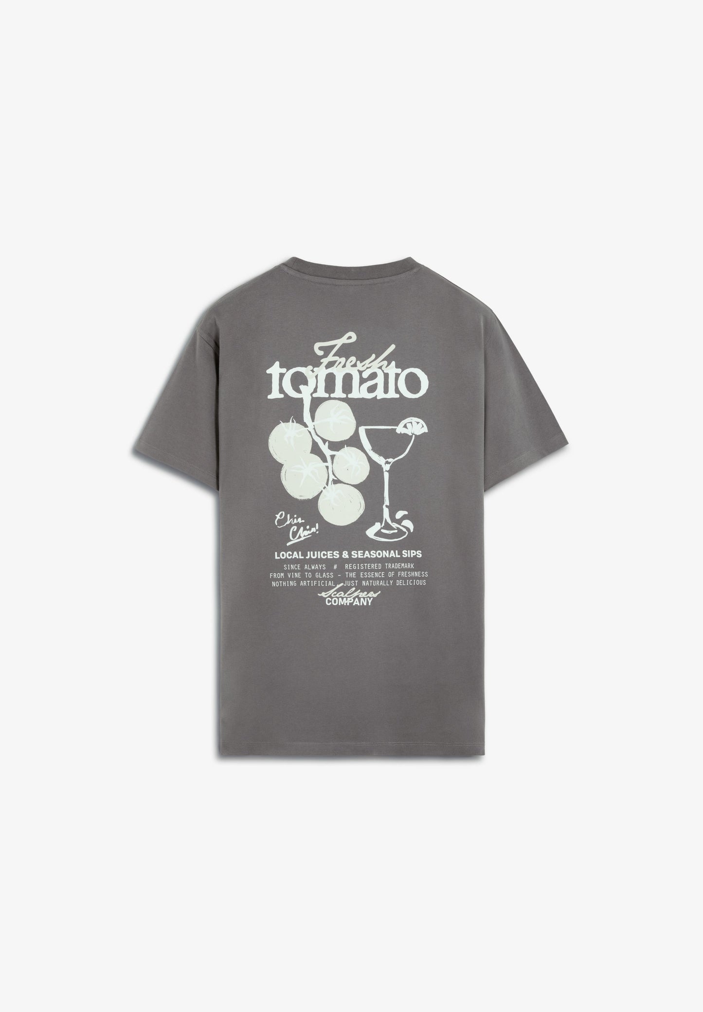 CAMISETA ESTAMPADO A CONTRASTE