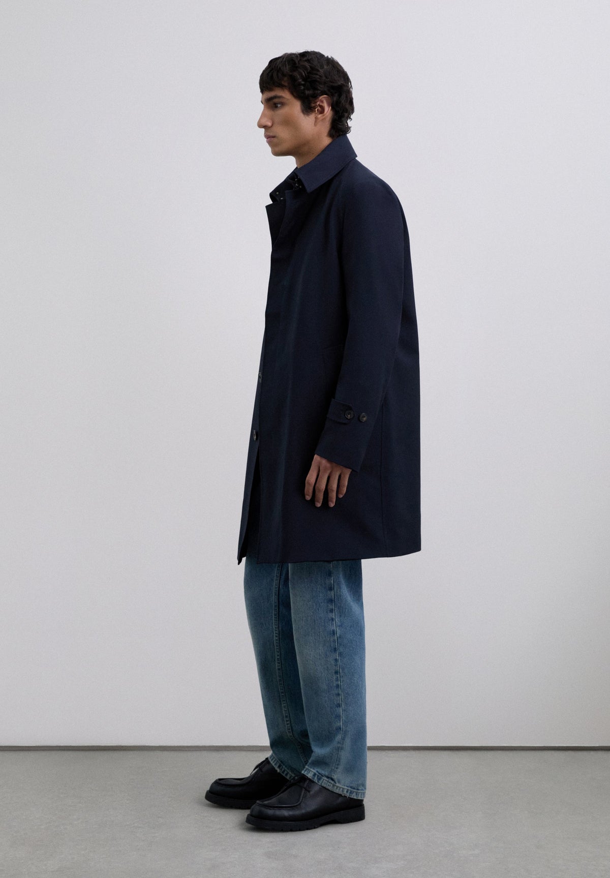 TRENCH LANA PREMIUM BOTONES OCULTOS