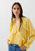BLUSA VOLANTES DETALLES LÚREX