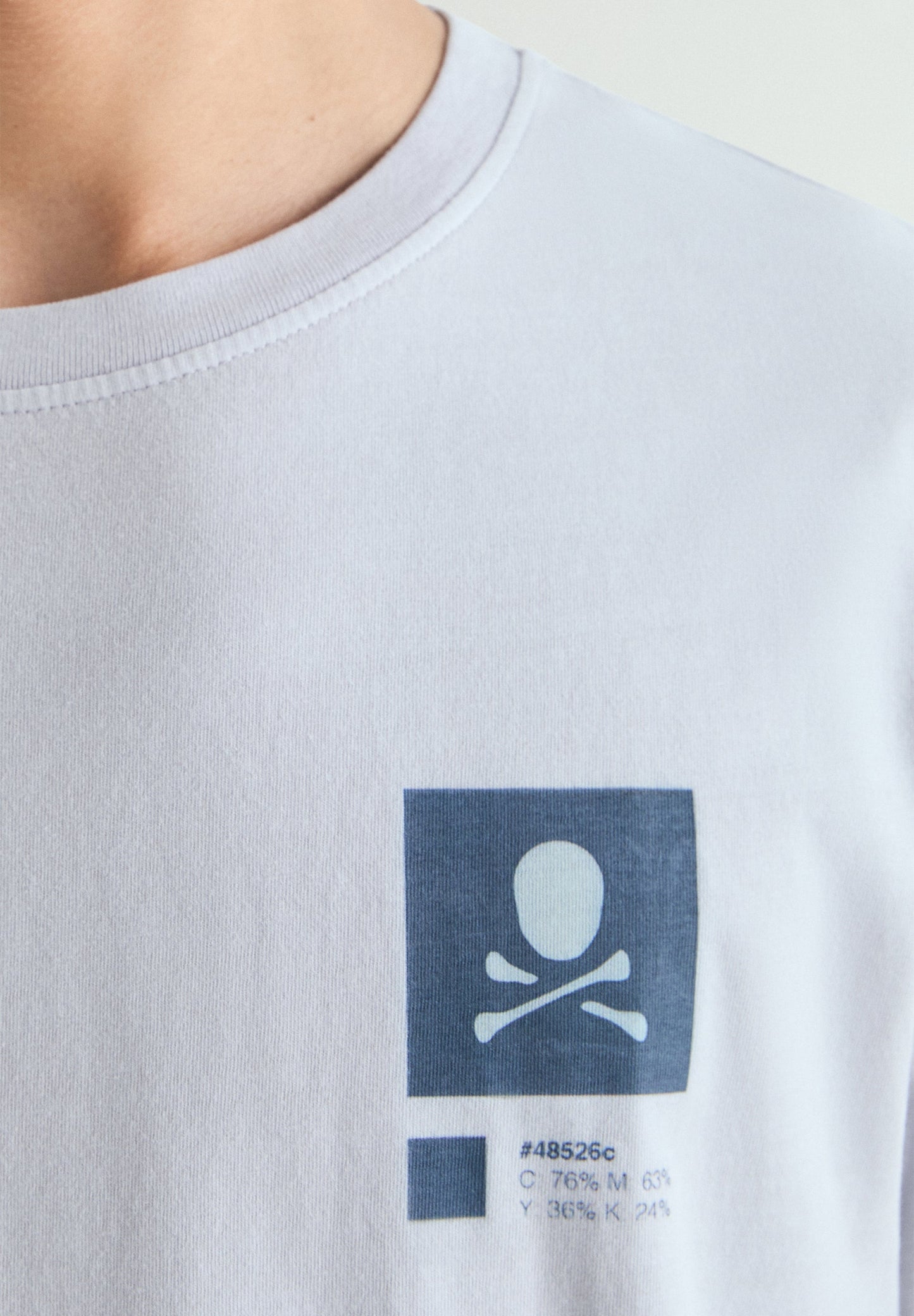 CAMISETA ESTAMPADA EFECTO LAVADO