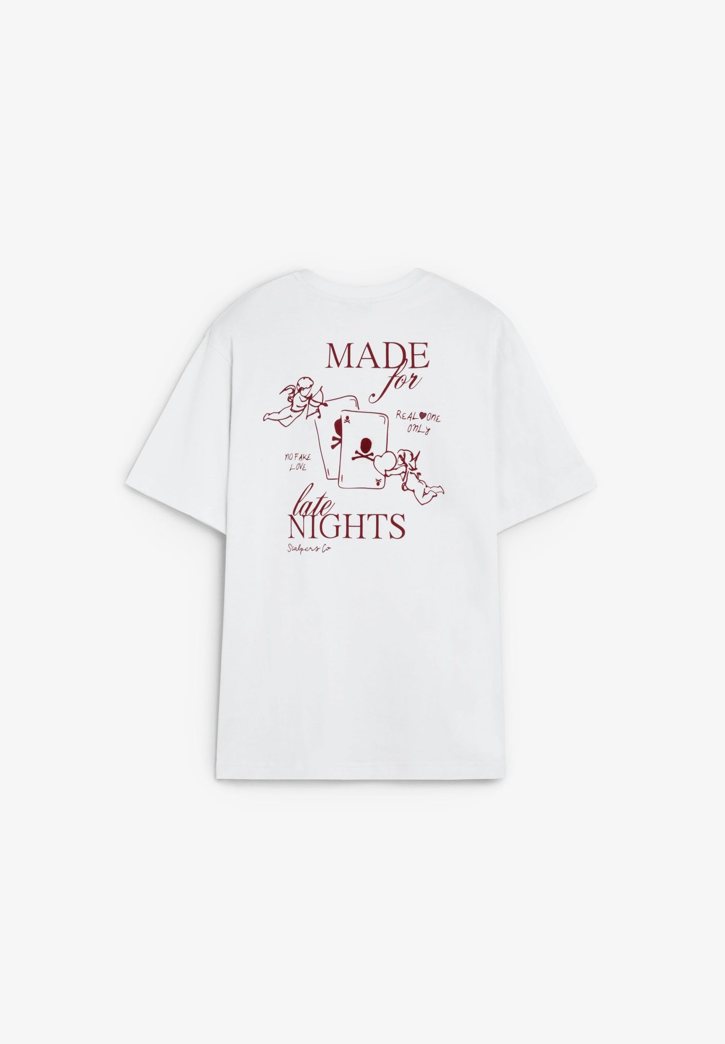 CAMISETA PRINT MADE FOR LATE NIGHTS