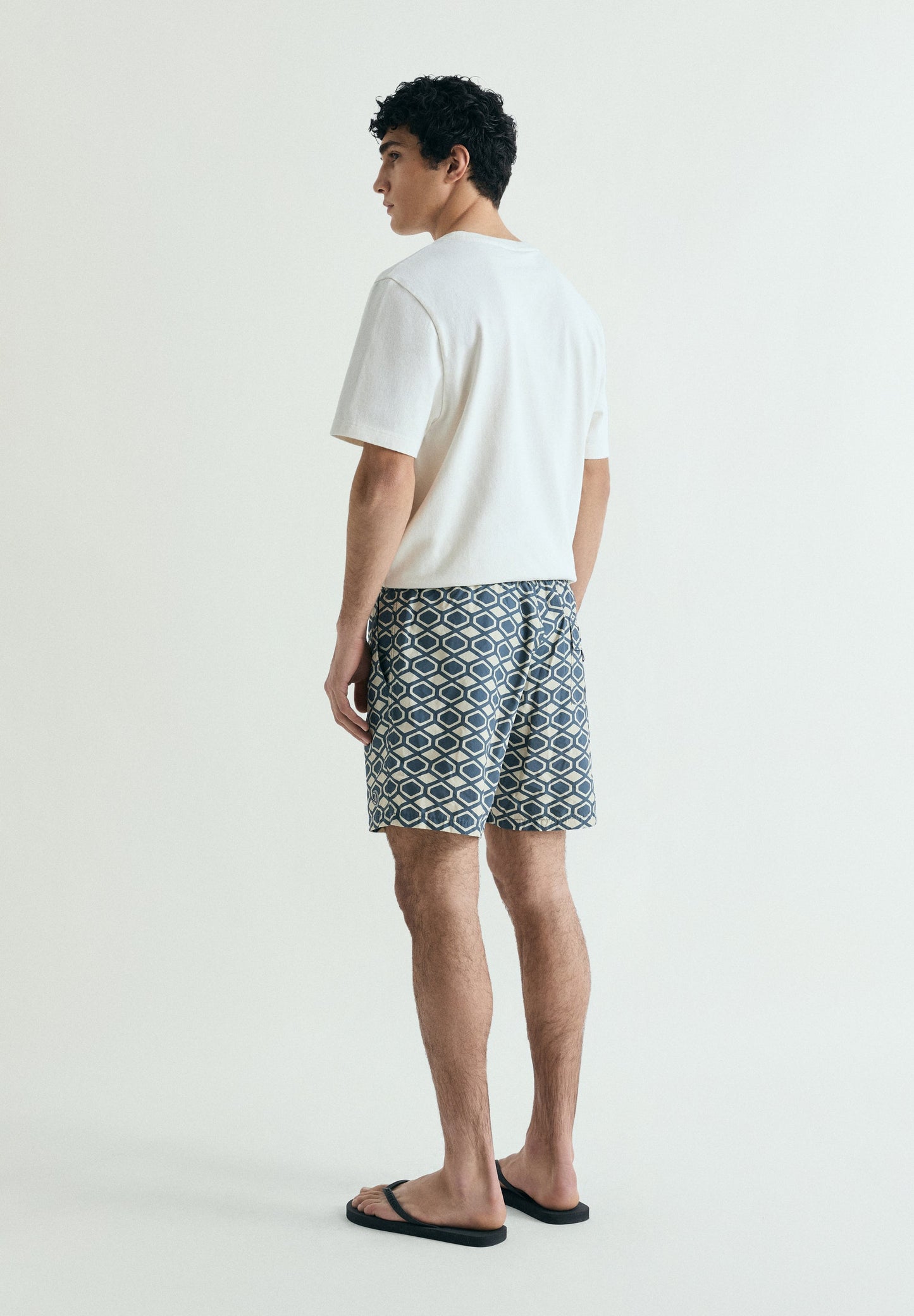 BAÑADOR ESTAMPADO GEOMÉTRICO