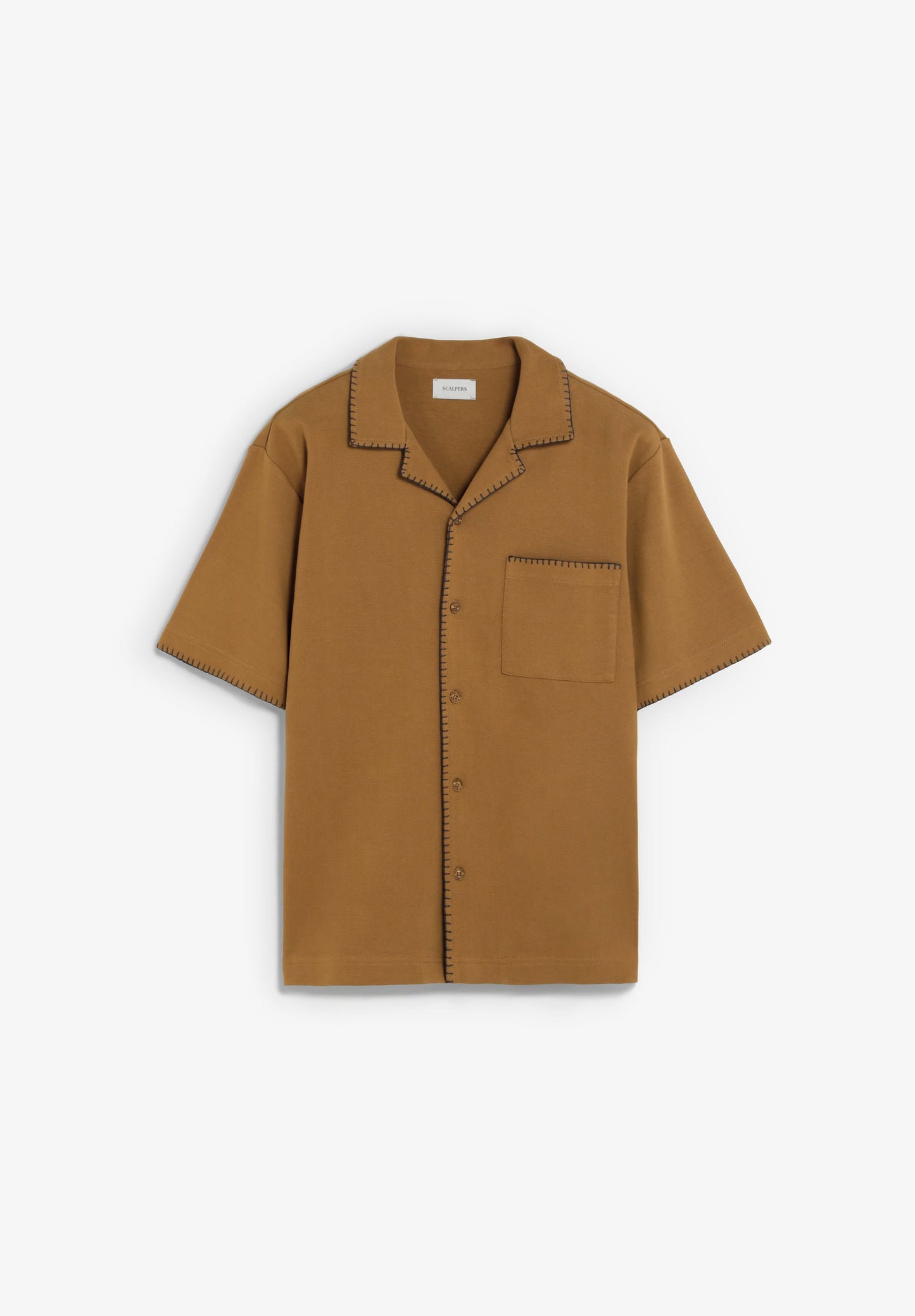 CAMISA MANGA CORTA COSTURAS
