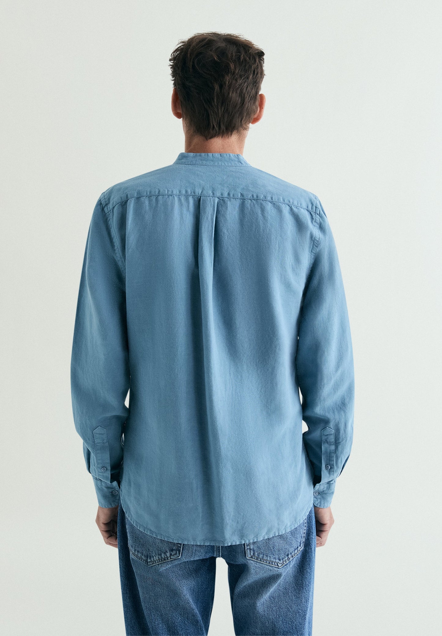 CAMISA LINO CUELLO MAO