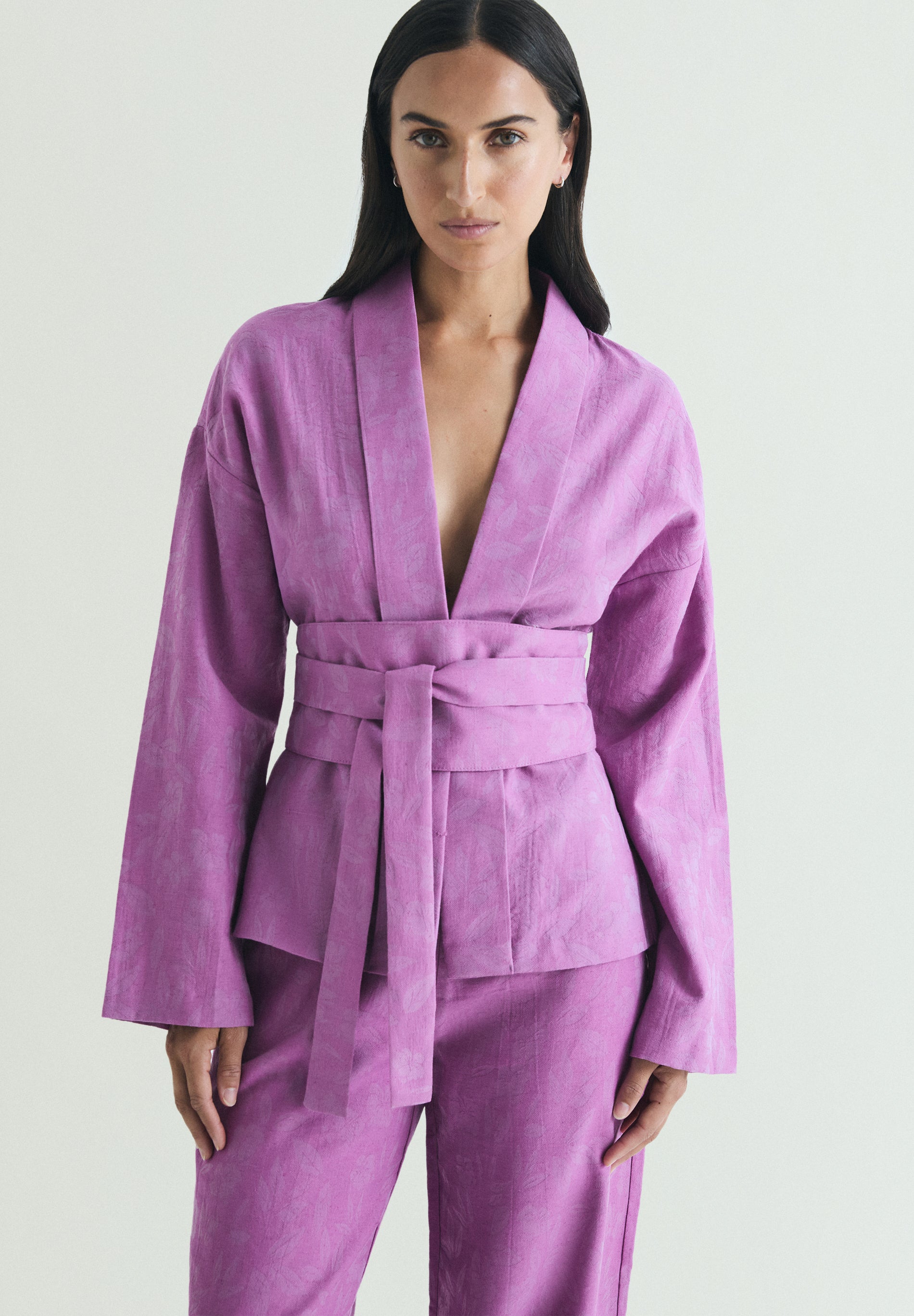 BLAZER KIMONO JACQUARD