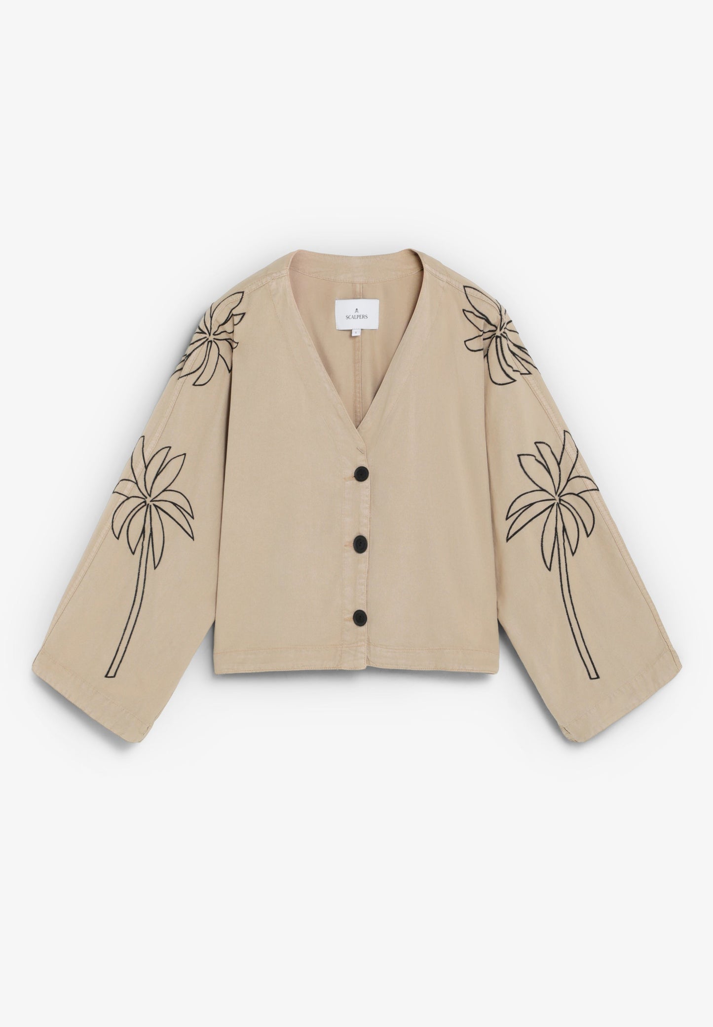 CAMISA FLUIDA BORDADA