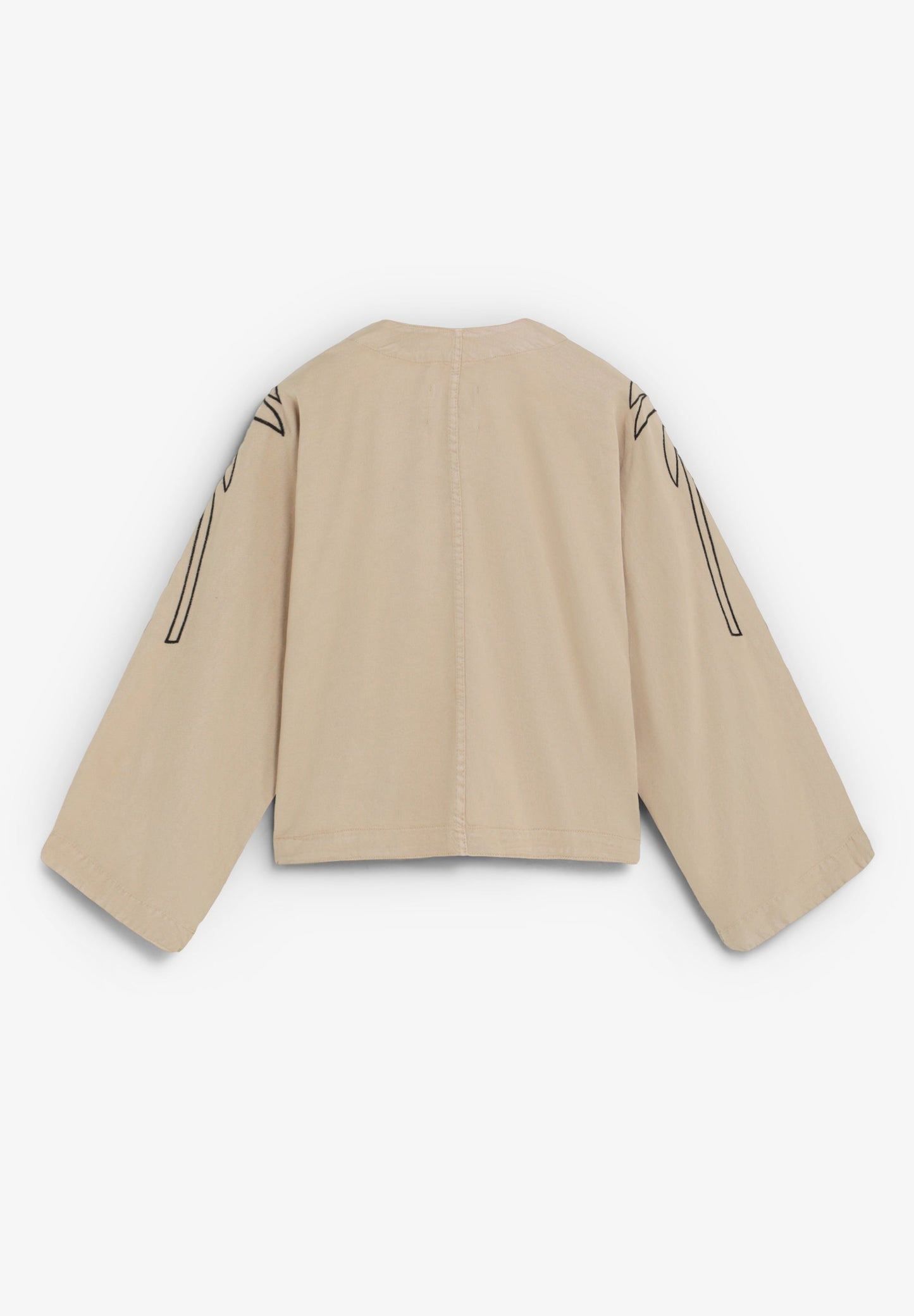 CAMISA FLUIDA BORDADA