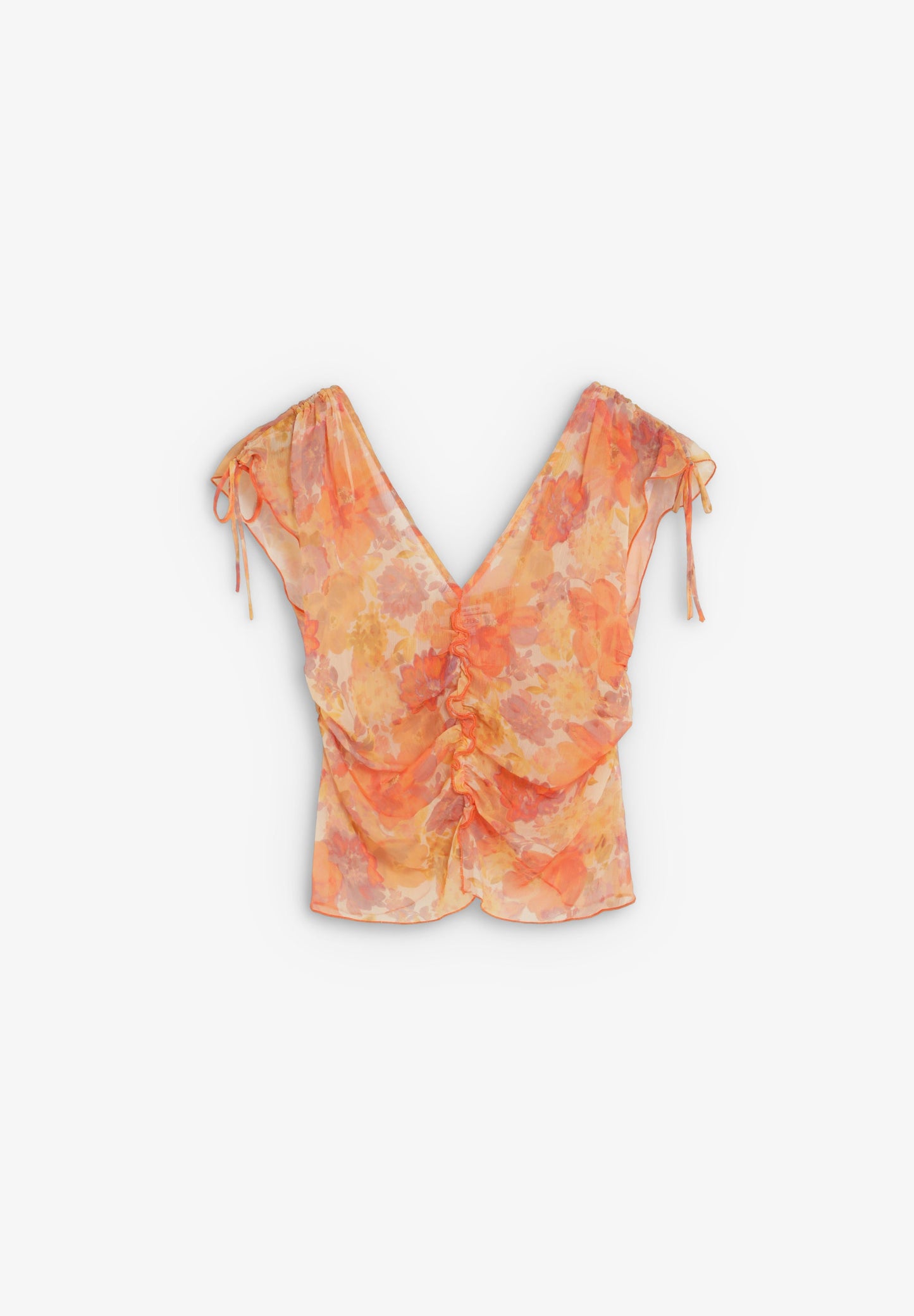 BLUSA FRUNCES FLORAL