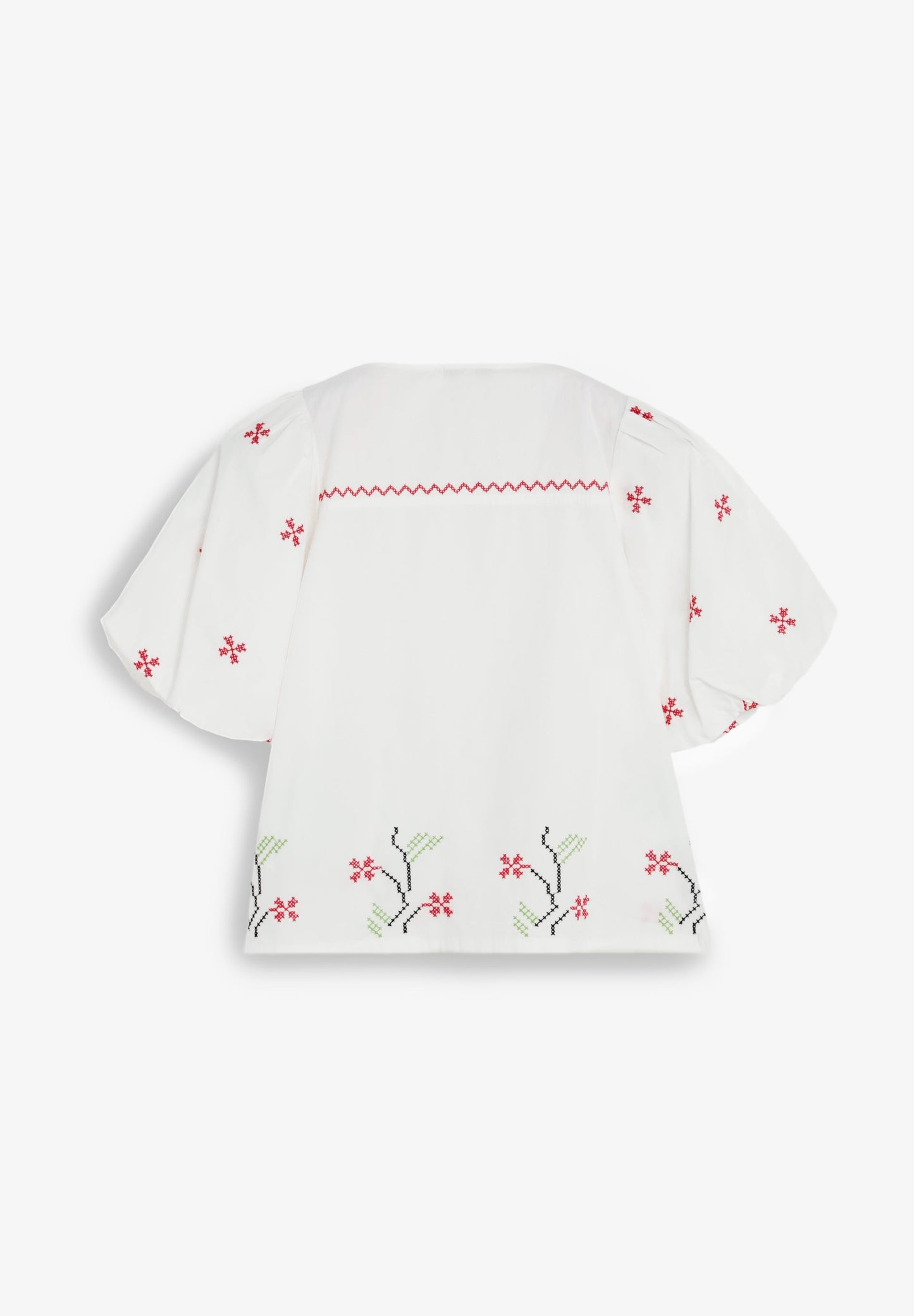 BLUSA BORDADOS FLORALES
