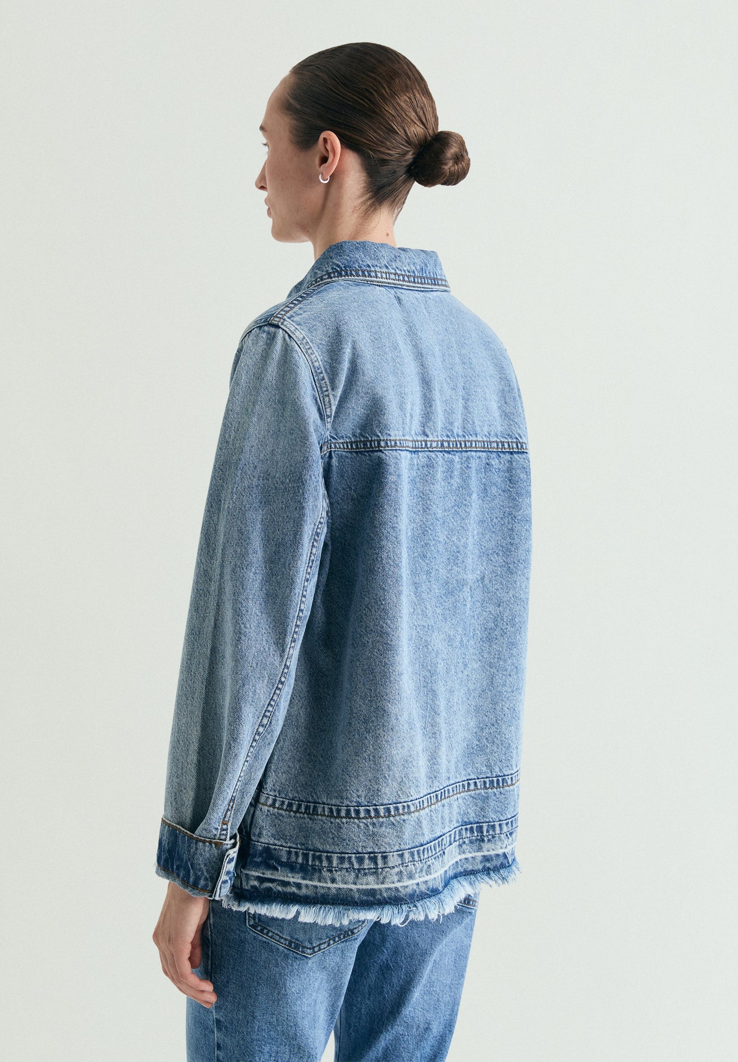 CAMISA DENIM LAVADA
